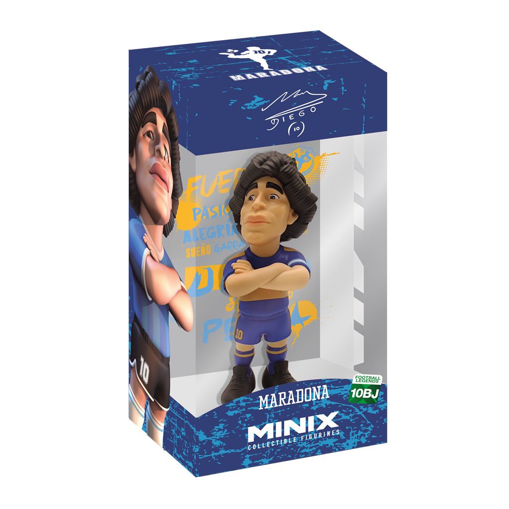 Minix Merchandise-Figur Minix - Maradona - Blue And Yellow 12cm