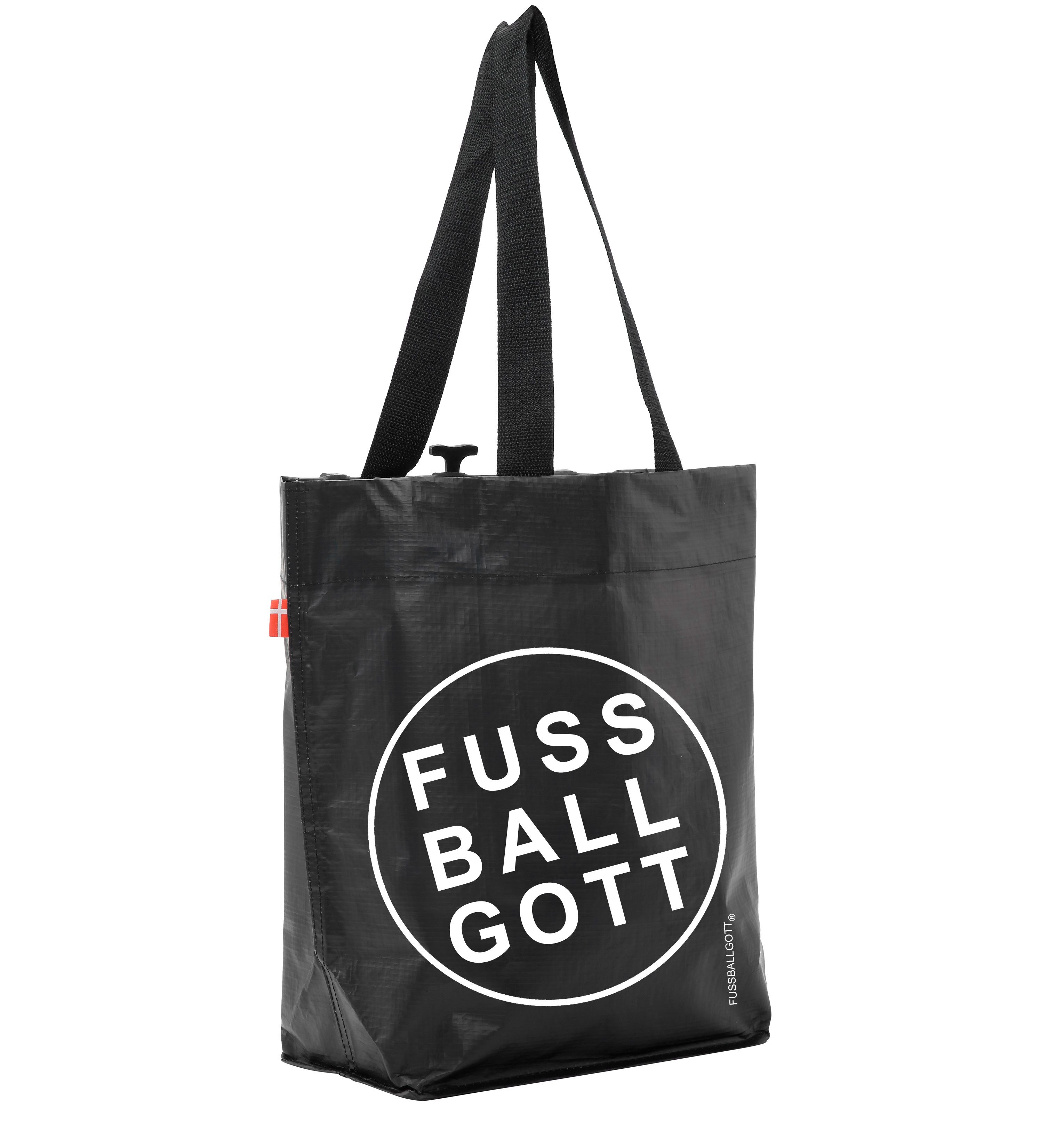 BIKEZAC Shopper FUSSBALLGOTT Shopper Simply Black günstig online kaufen