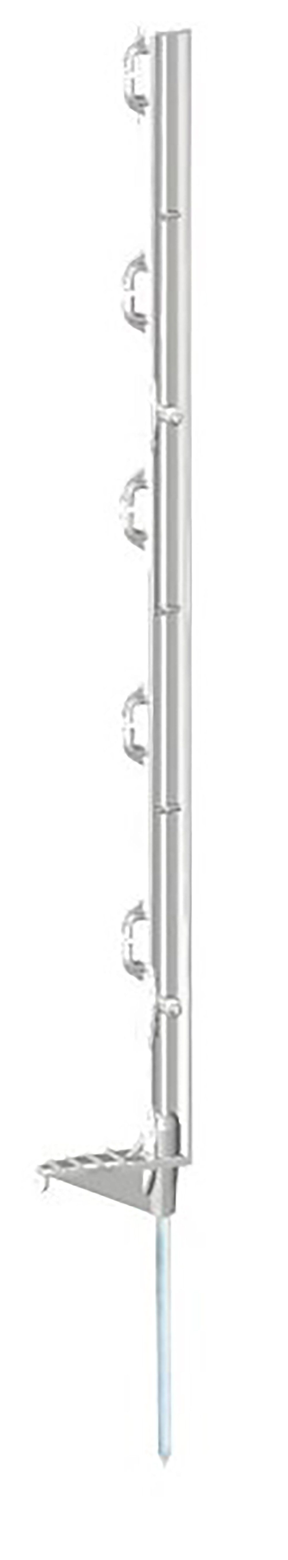 Kerbl Weidenzaun 5 Stk. Kunststoffpfahl Eco Weidezaunpfahl weiß 105cm günstig online kaufen