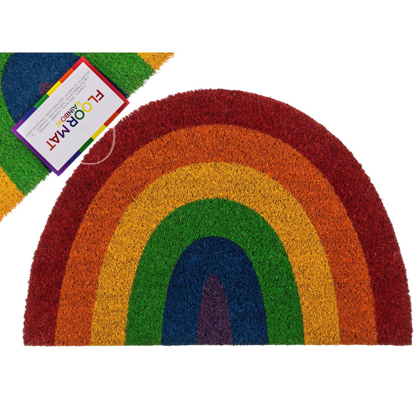 ReWu Fußmatte Fußmatte, Pride, halbrund, ca60x40cm, günstig online kaufen