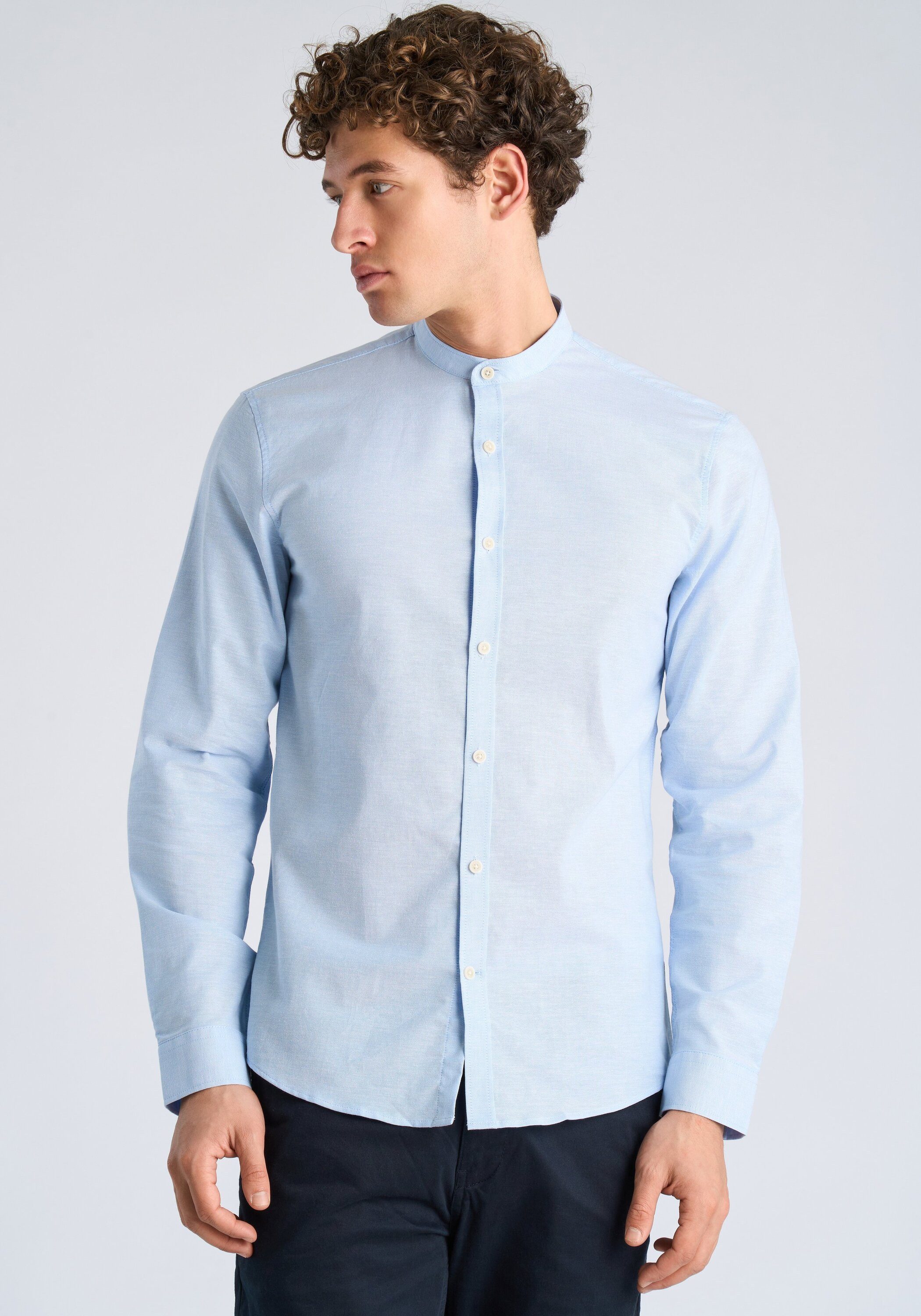 Businesshemd Oxford-Hemd (Langarm) Relaxed Fit
