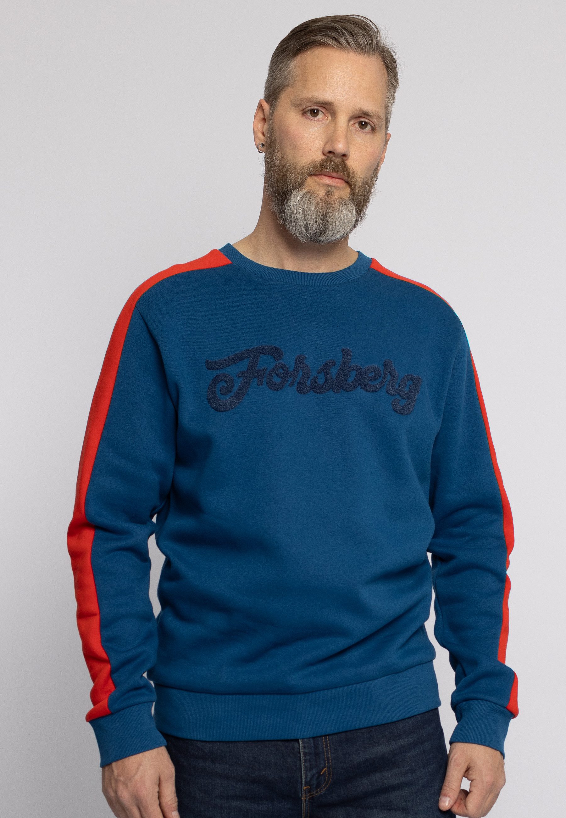 FORSBERG Sweatshirt mit Vintage Logo