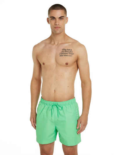 Tommy Hilfiger Swimwear Badeshorts MEDIUM DRAWSTRING mit Markenlabel an der Hüfte