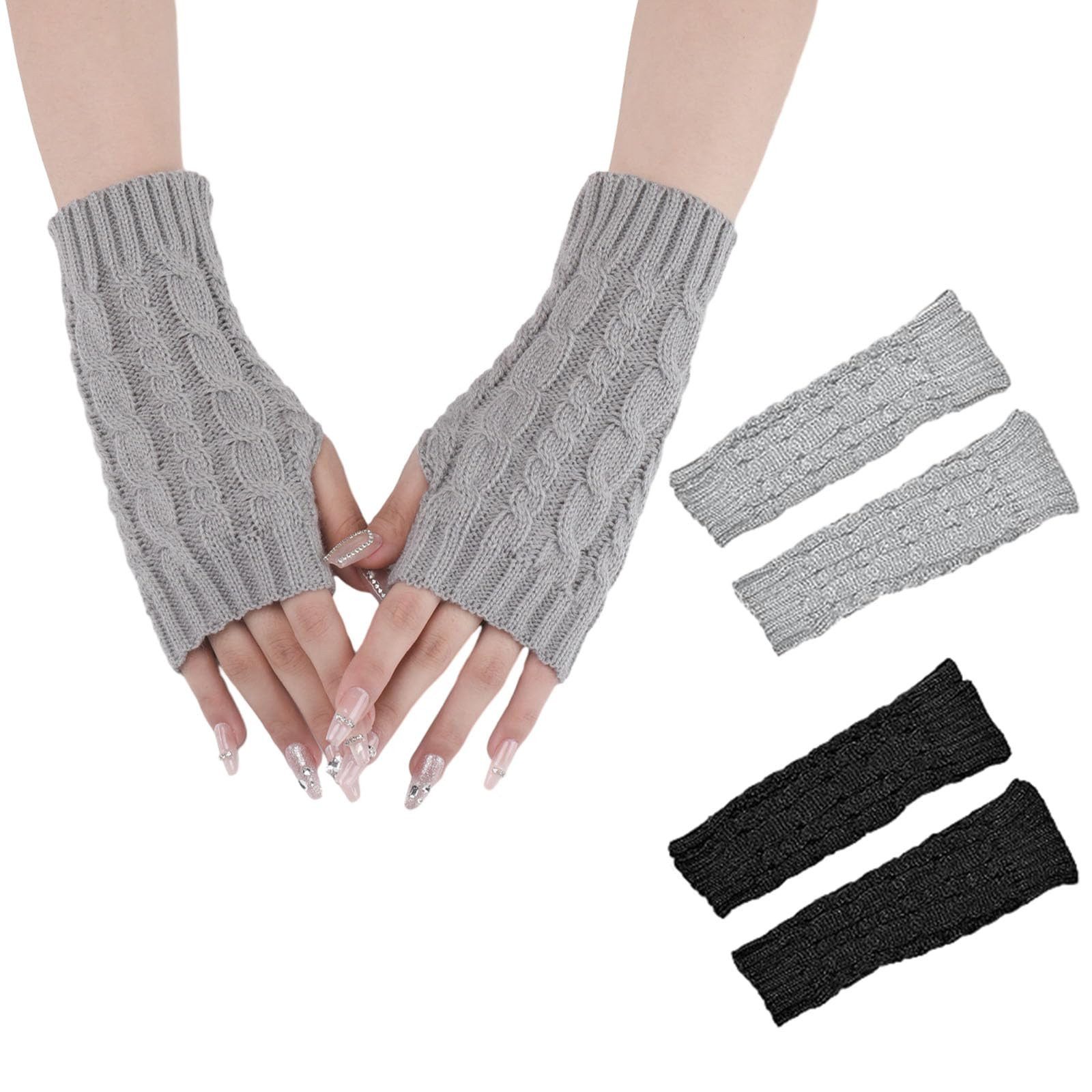 Coonoor Armstulpen Winter Fingerlose Handschuhe Unisex günstig online kaufen