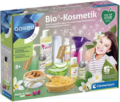 Clementoni® Experimentierkasten Galileo, Bio-Kosmetik, Made in Europe