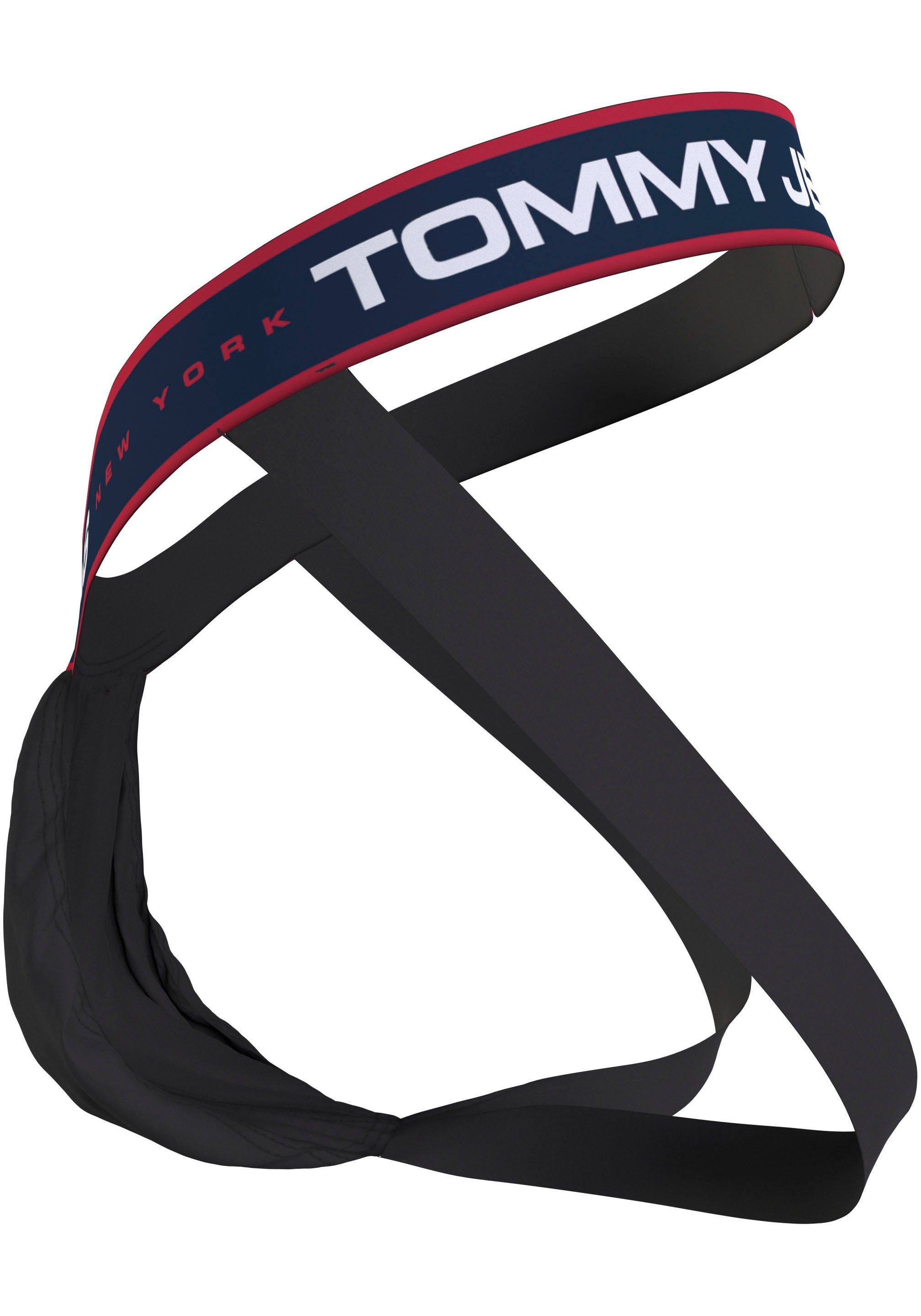 Tommy Hilfiger Underwear String 3P JOCKSTRAP mit Jeans-Logomuster 3er-Pack) (Packung, Tommy