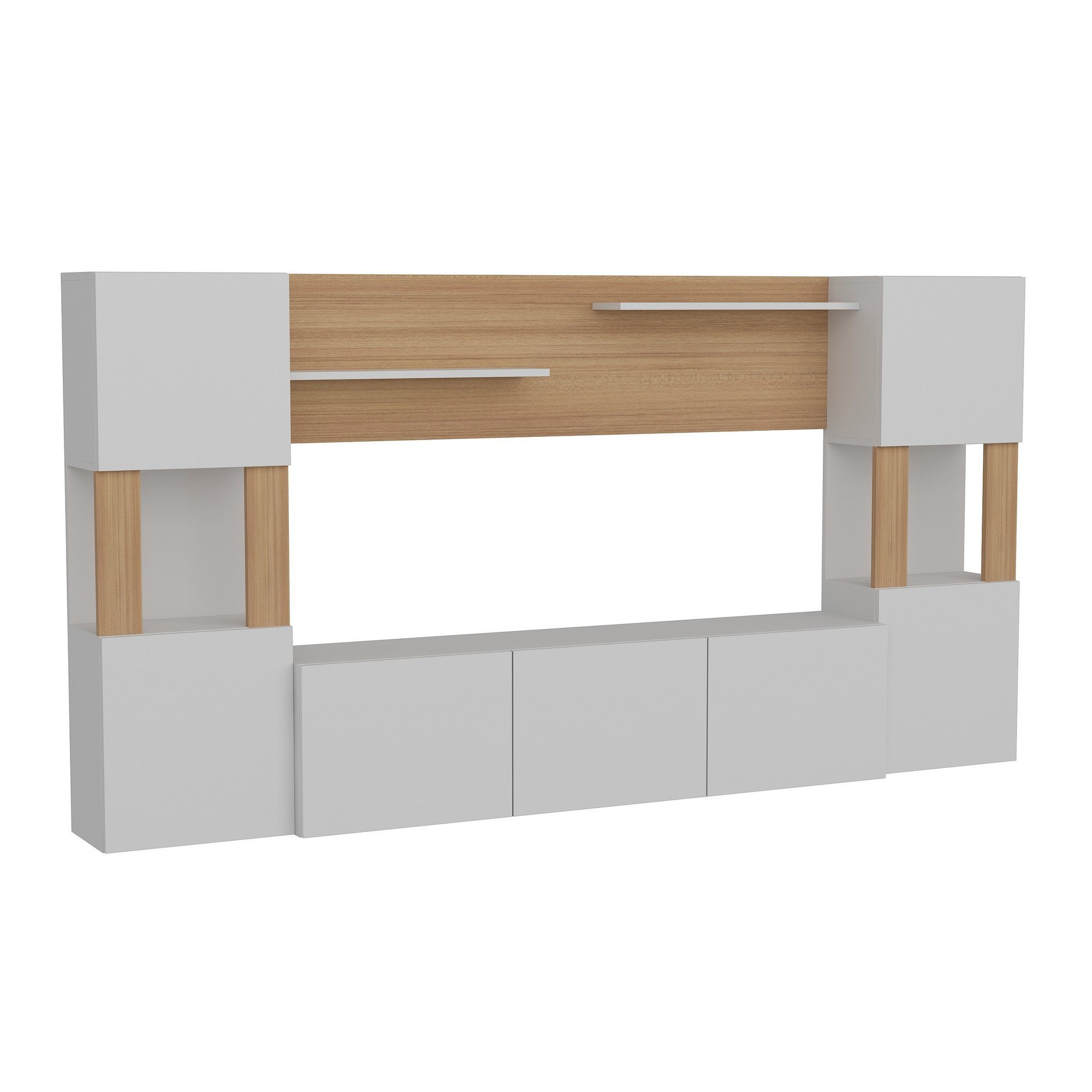 Skye Decor TV-Schrank Schränke, Melaminbeschichtete cm, 100% 125x160x31,5 Partikelplatte