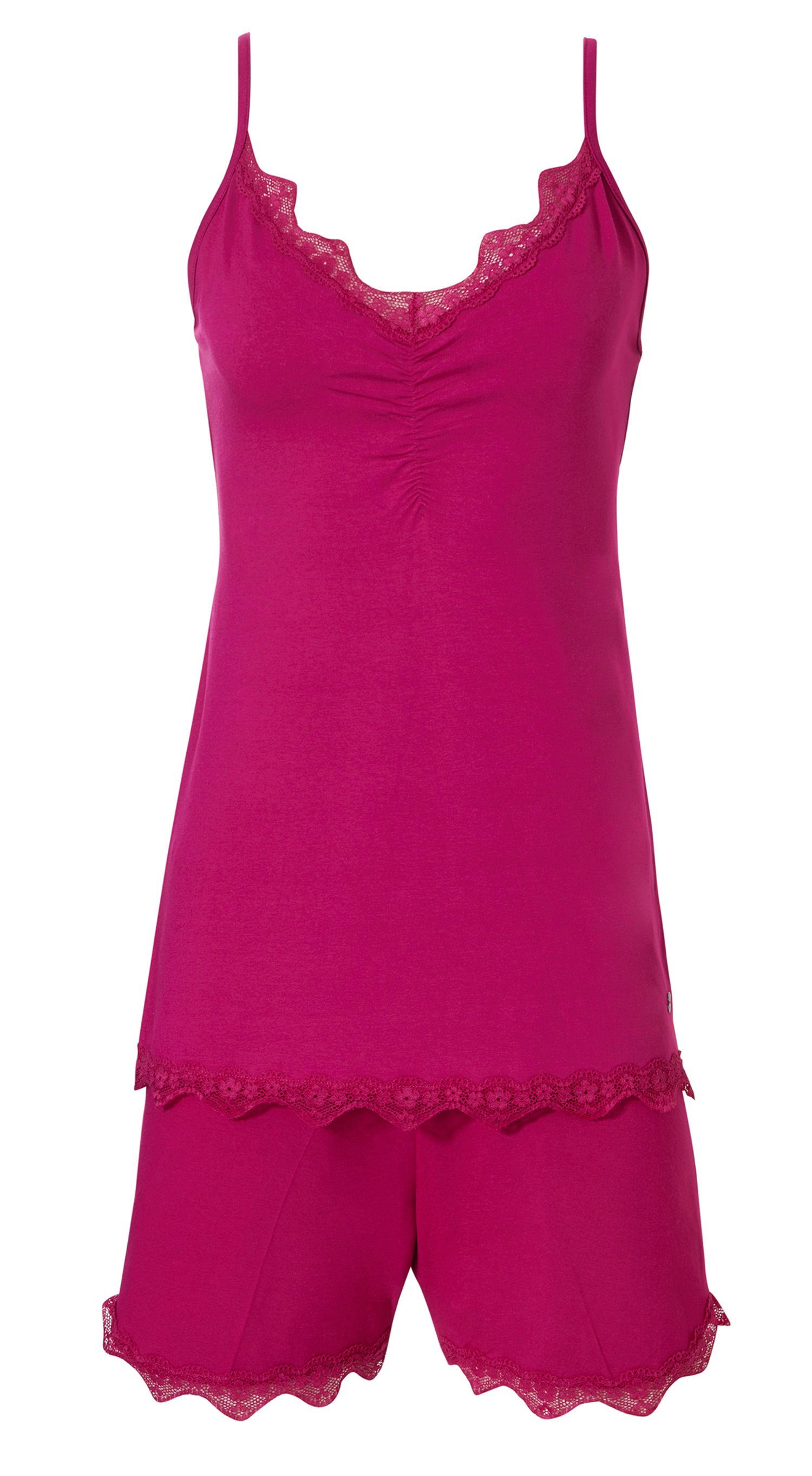 Pastunette Schlafanzug Damen Shorty Schlafanzug kurz günstig online kaufen