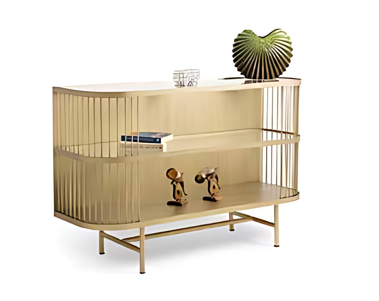 JVmoebel Konsolentisch Eleganter Konsolentisch Konsole Metall 120cm Schrank Sideboard, Made in Europe