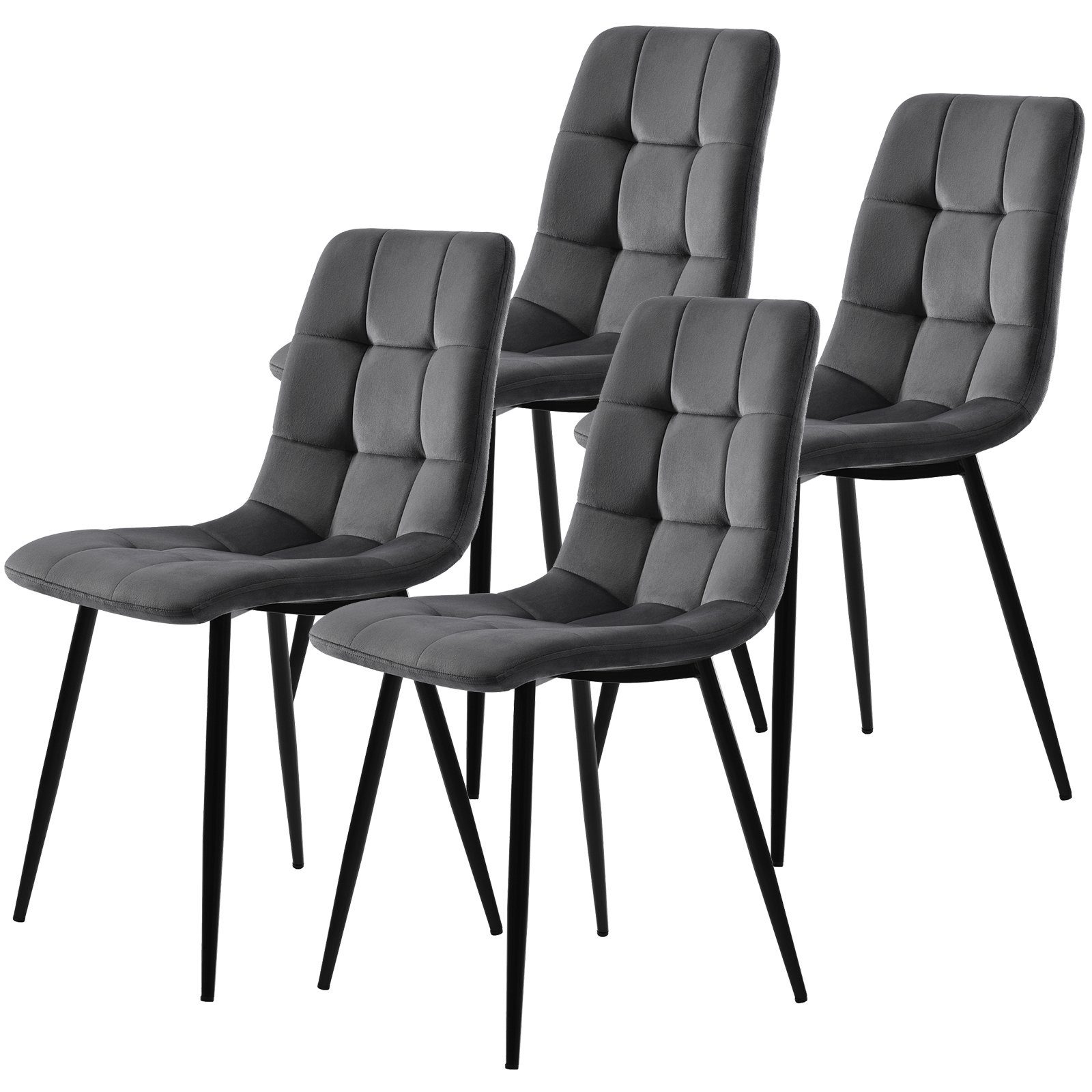 FUROKOY Esszimmerstuhl 4er Set Esszimmerstuhl Küchenstuhl Polsterstuhl (4 S günstig online kaufen