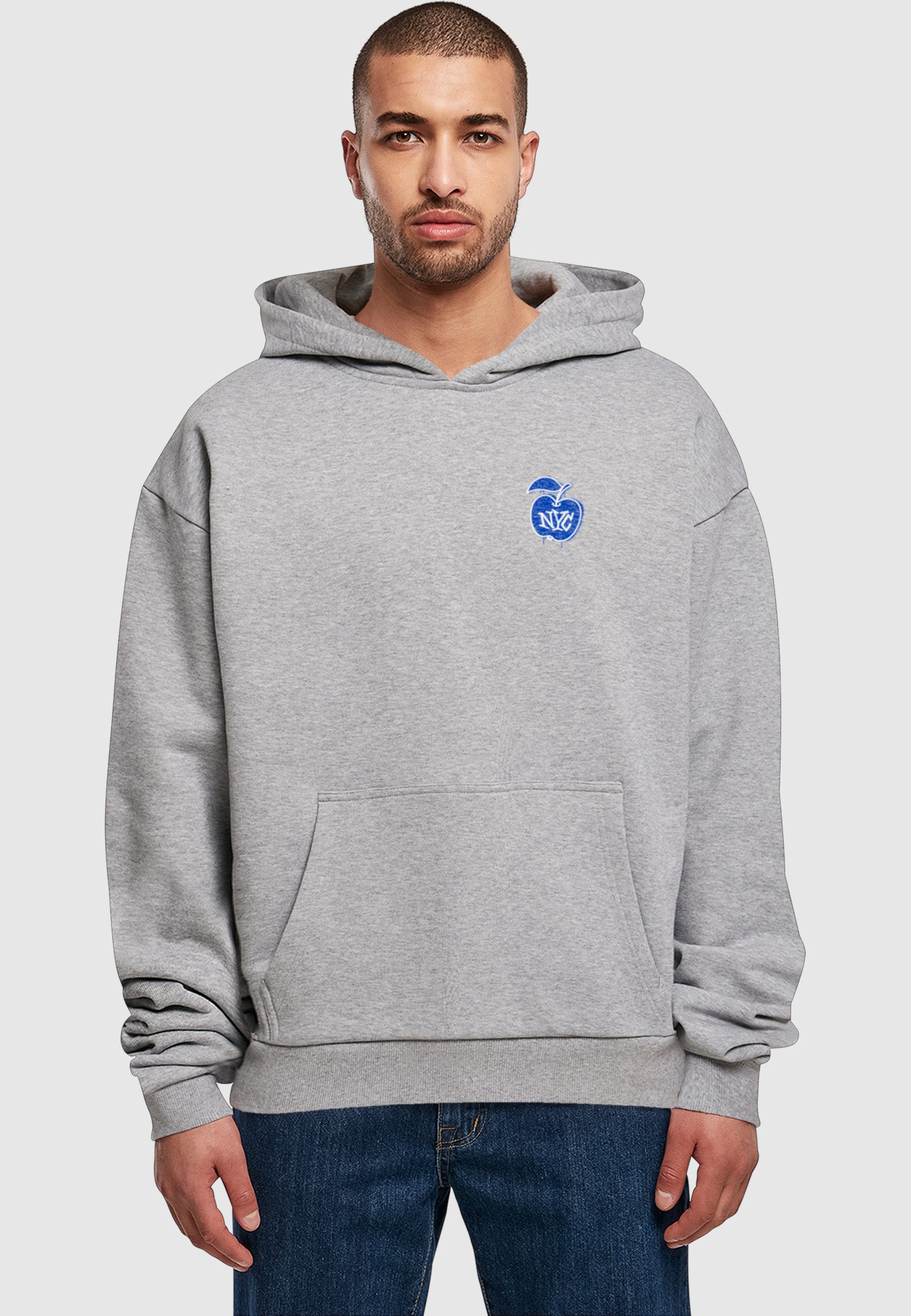 MisterTee Kapuzensweatshirt MisterTee Big Apple NYC Ultra Heavy Cotton Box Hoody (1-tlg)