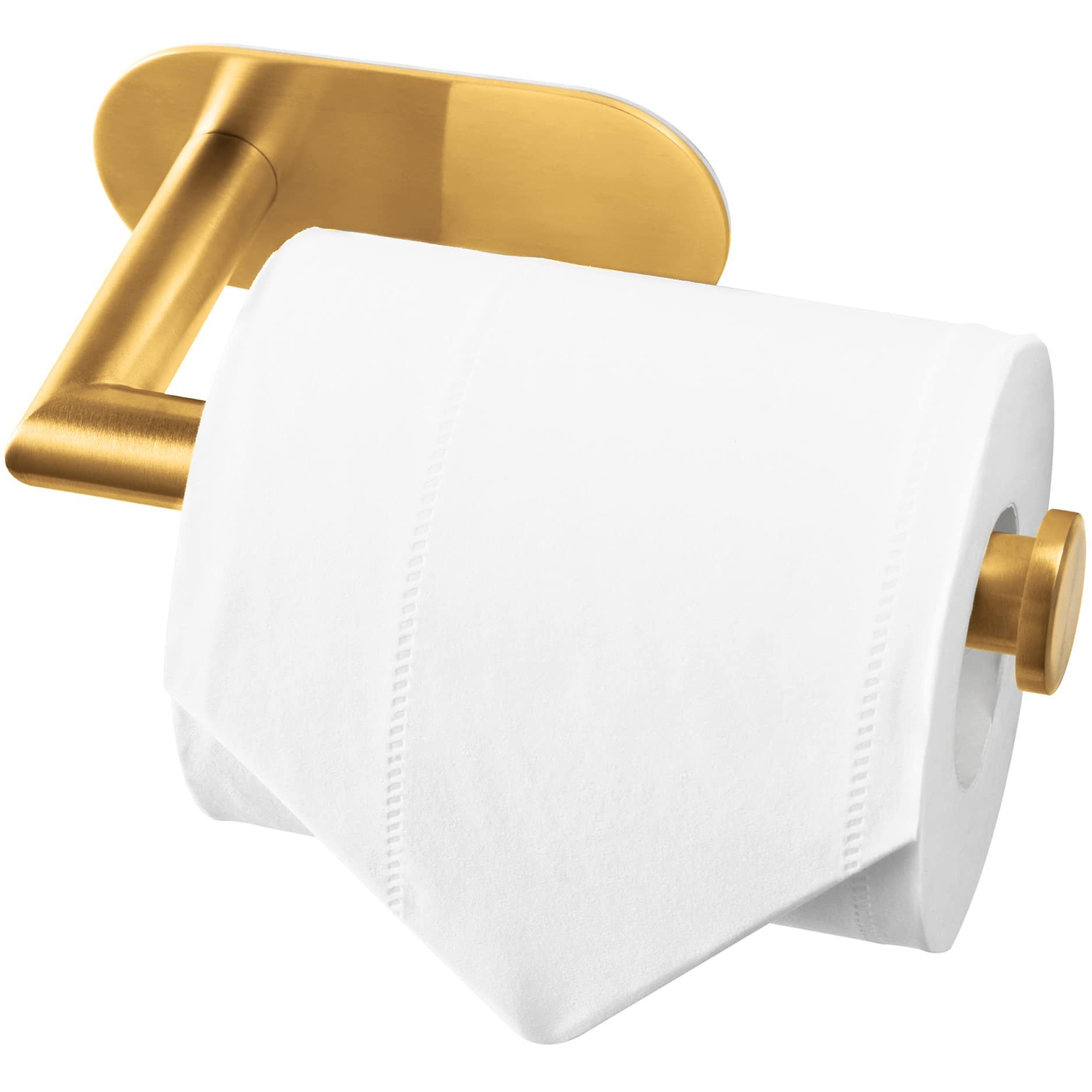 HYTIREBY Toilettenpapierhalter Toilettenpapierhalter Ohne Bohren, SUS304 Edelstahl (1-St), Klopapierhalter für Küche und Badezimmer