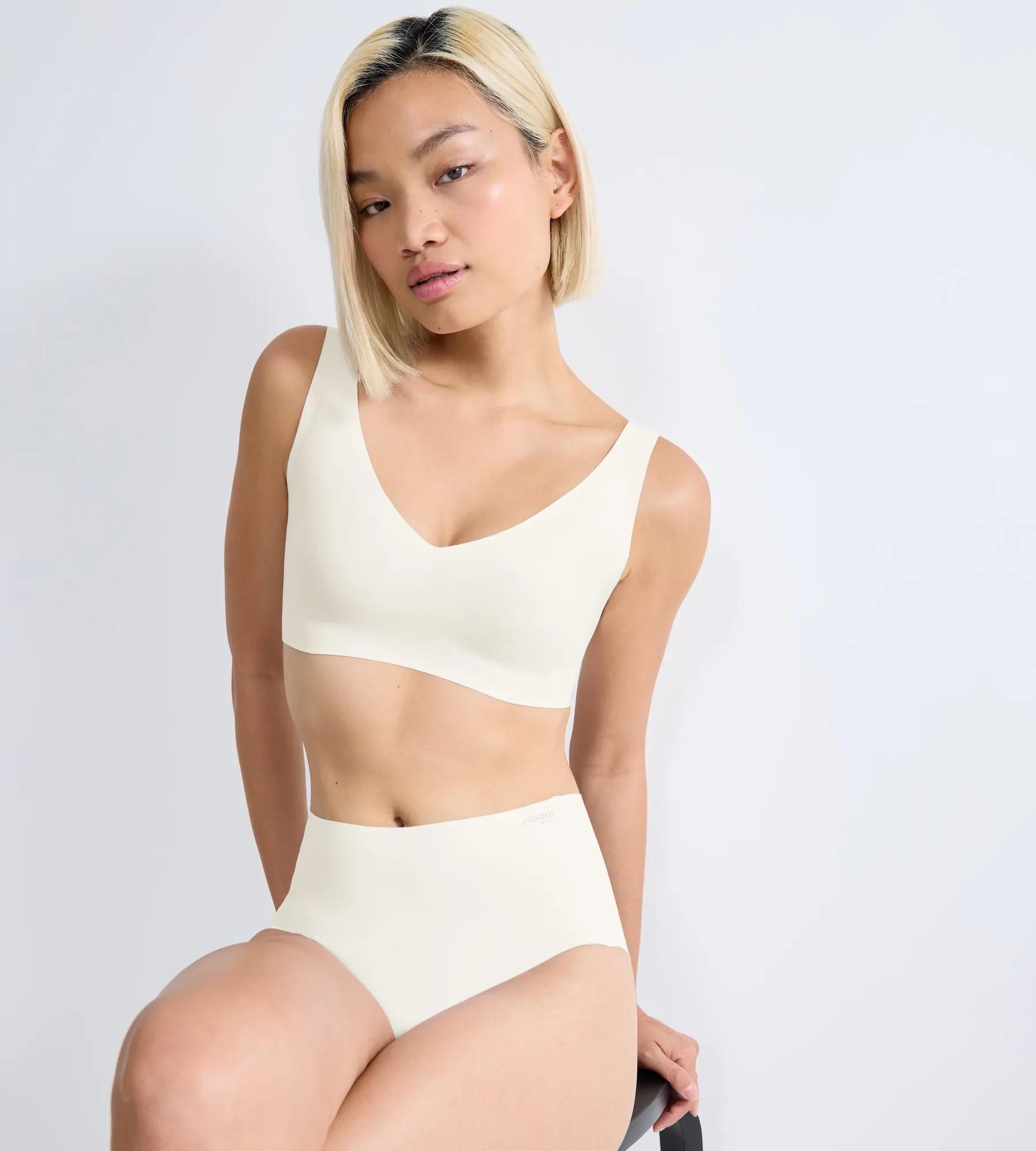 Sloggi Bralette ZERO Feel 2.0 mit herausnehmbaren Pads, mittlerer Halt, Mikrofaser
