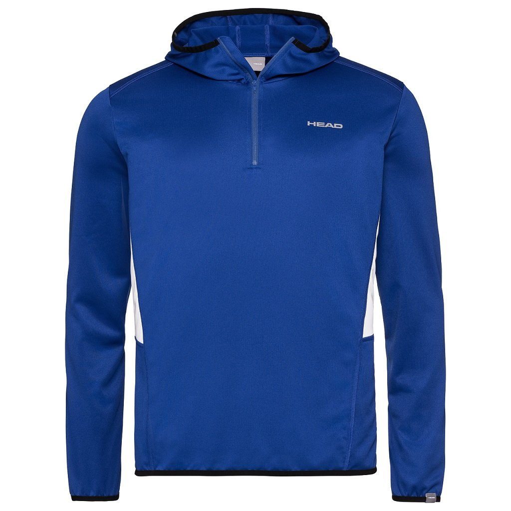 Head Kapuzenpullover Hoodie mit Kapuze Club Technical Half-Zip royalblau Herren