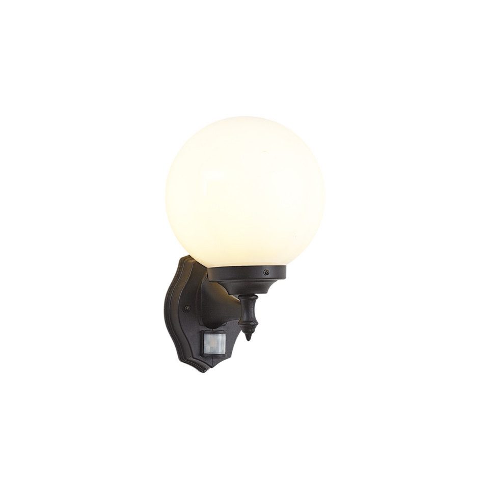 Qazqa Außen-Wandleuchte Champs, ohne Leuchtmittel, Kaltweiß, QAZQA Außen Wand­leuchte, e27, Schwarz, Aluminium, classic-antique
