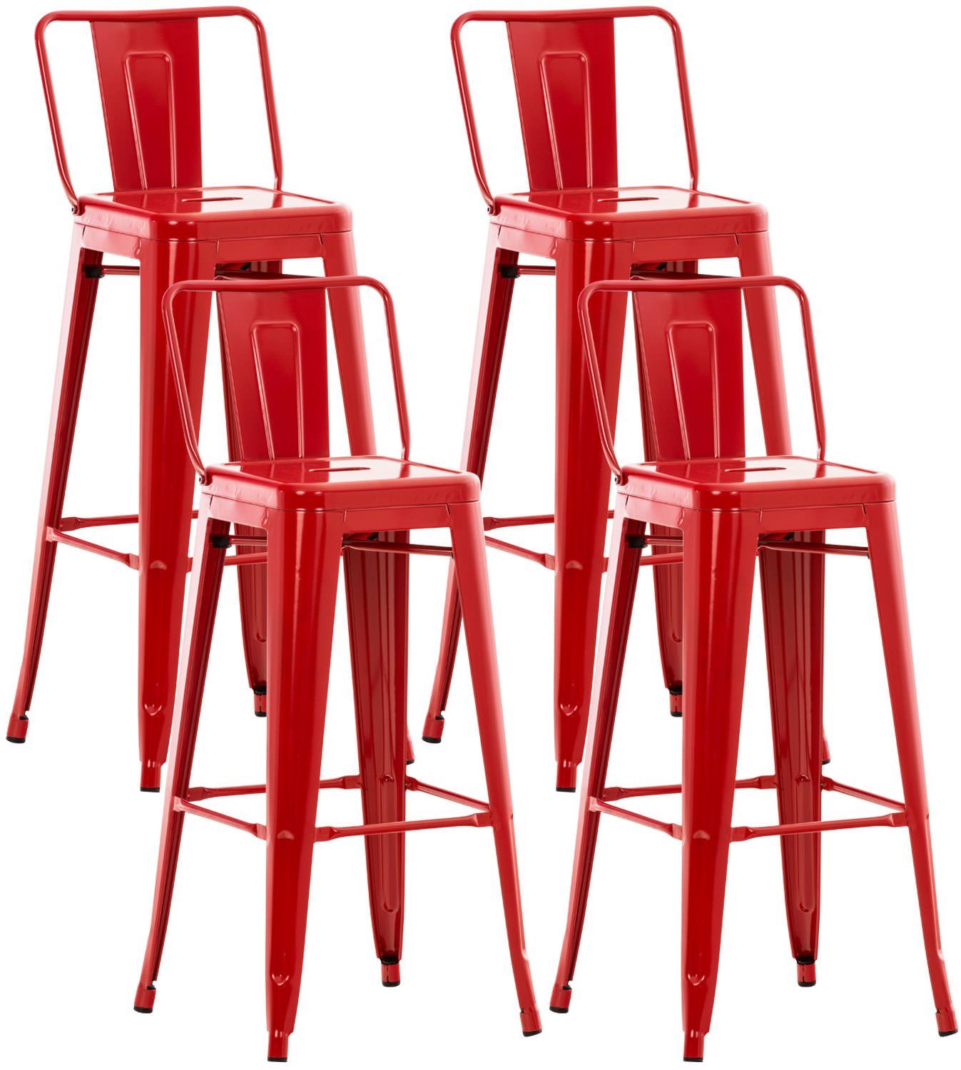 CLP Barhocker Mason (4er Set, 4 günstig online kaufen