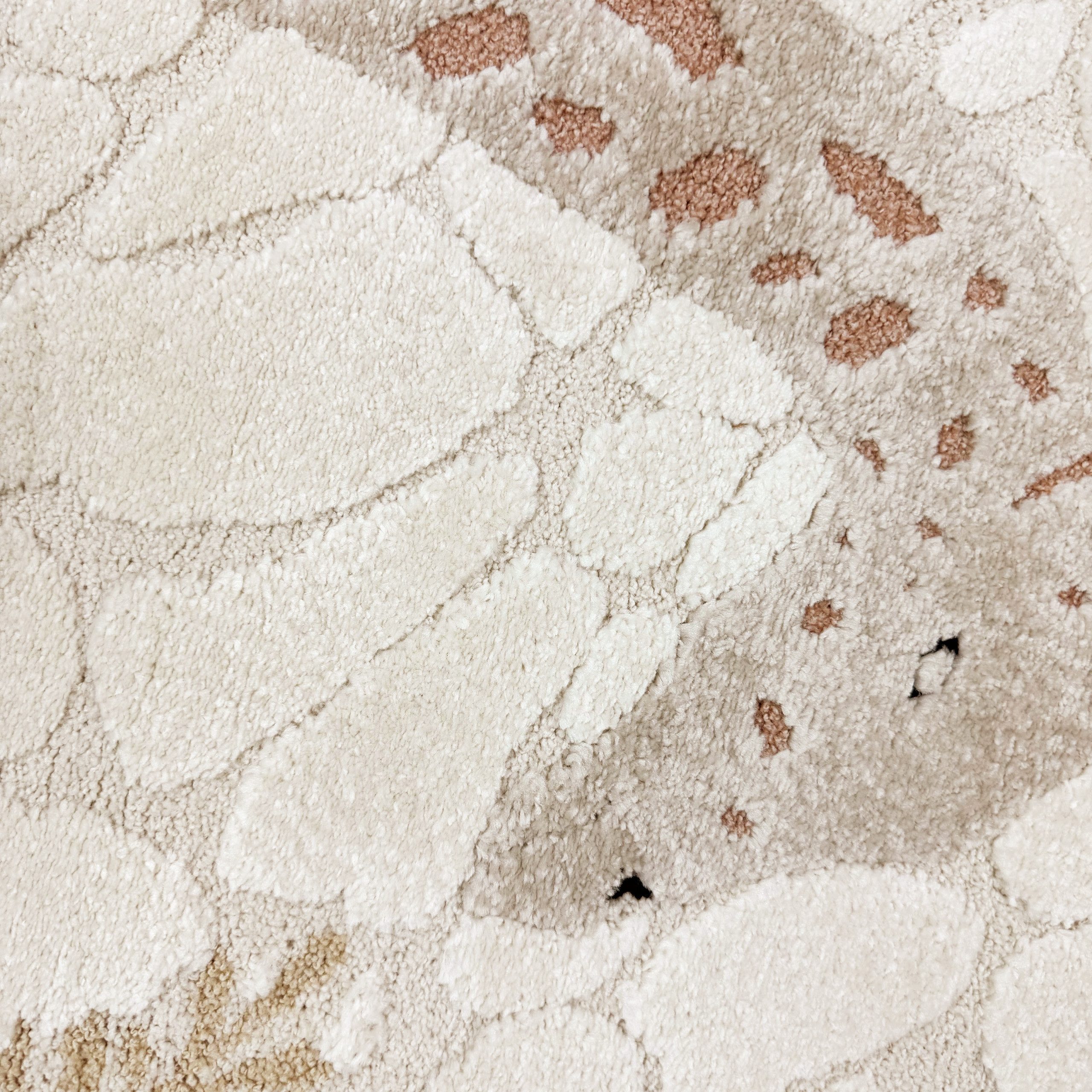 TeppichHome24 Kinderteppich Kinderzimmer Spielezimmer Teppich mit Giraffen Abbild in creme beige, rechteckig – Bild 4 von 5