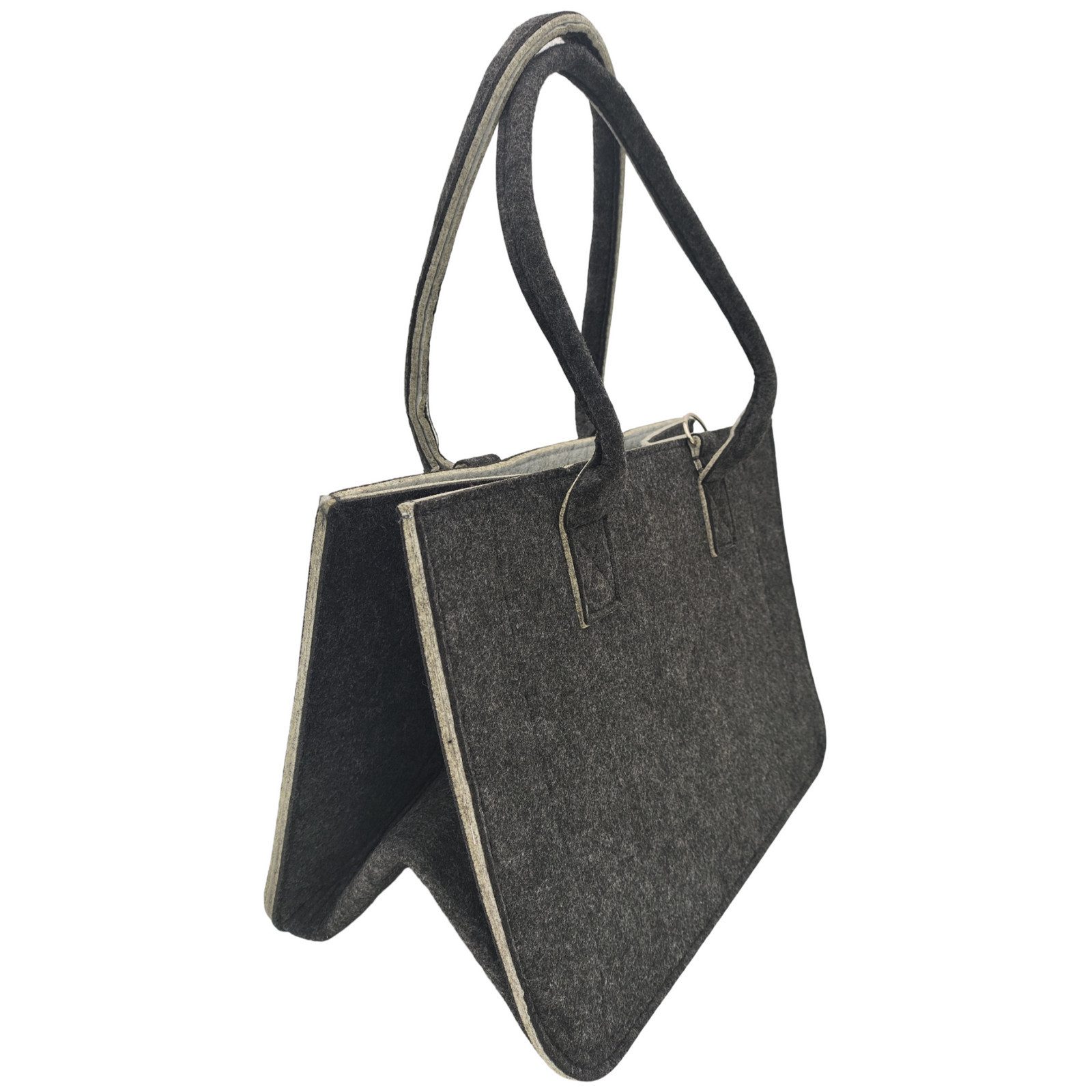 BURI Laptoptasche Filztasche groß Einkaufstasche Kaminholztasche Filztaschen Shopper – Bild 5 von 5
