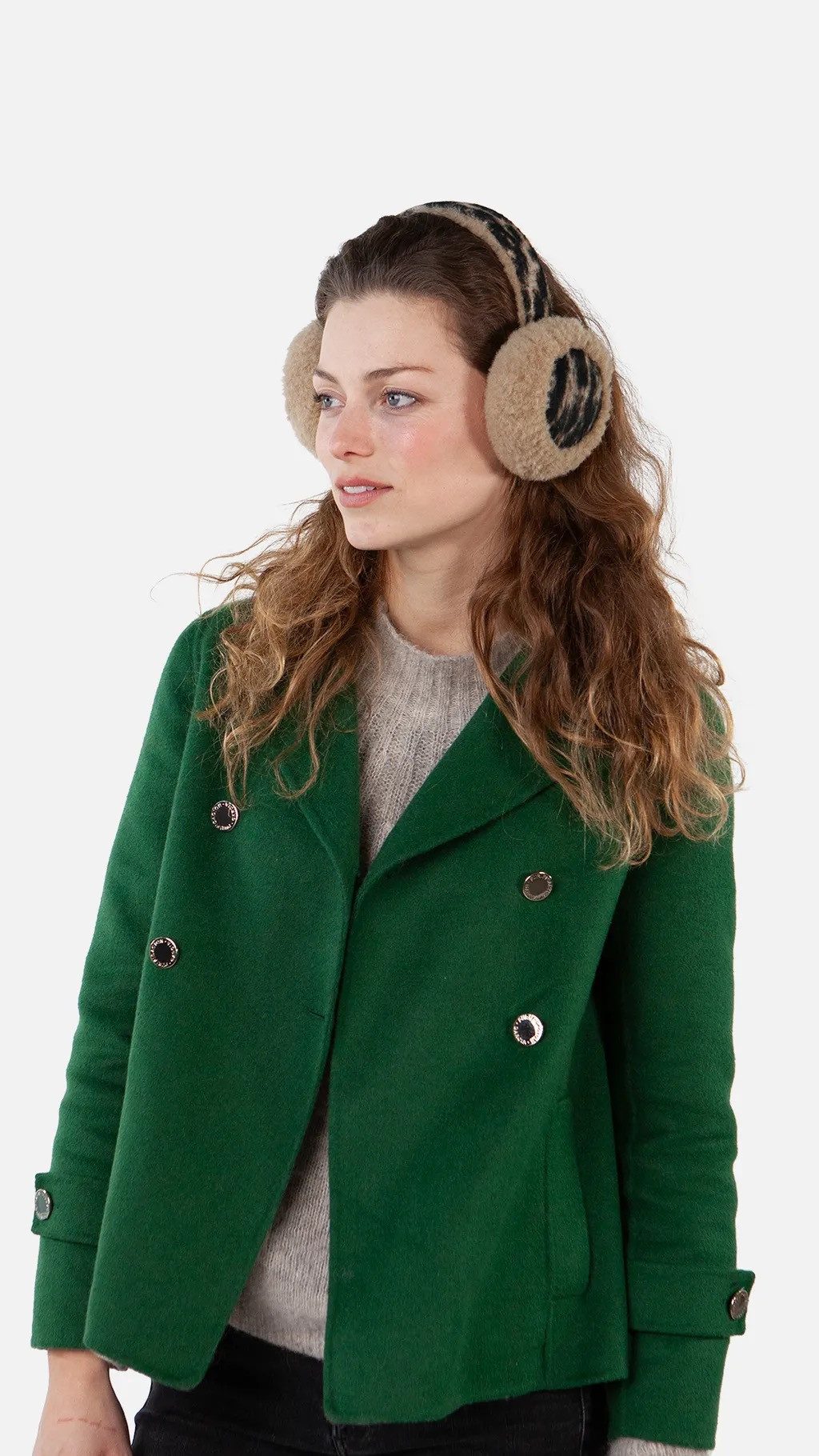 Barts Ohrenwärmer Barts Sunnaha Earmuffs Ohrenschützer aus Teddy-Imitat