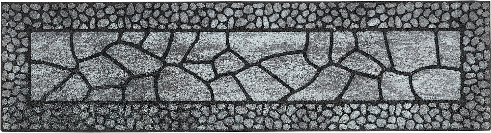 Andiamo Stufenmatte Outdoor, 2er Set, rechteckig, Höhe: 6 mm, Outdoor-Stufenmatten, Stein Motiv, Gartenbereich, Außenbereich