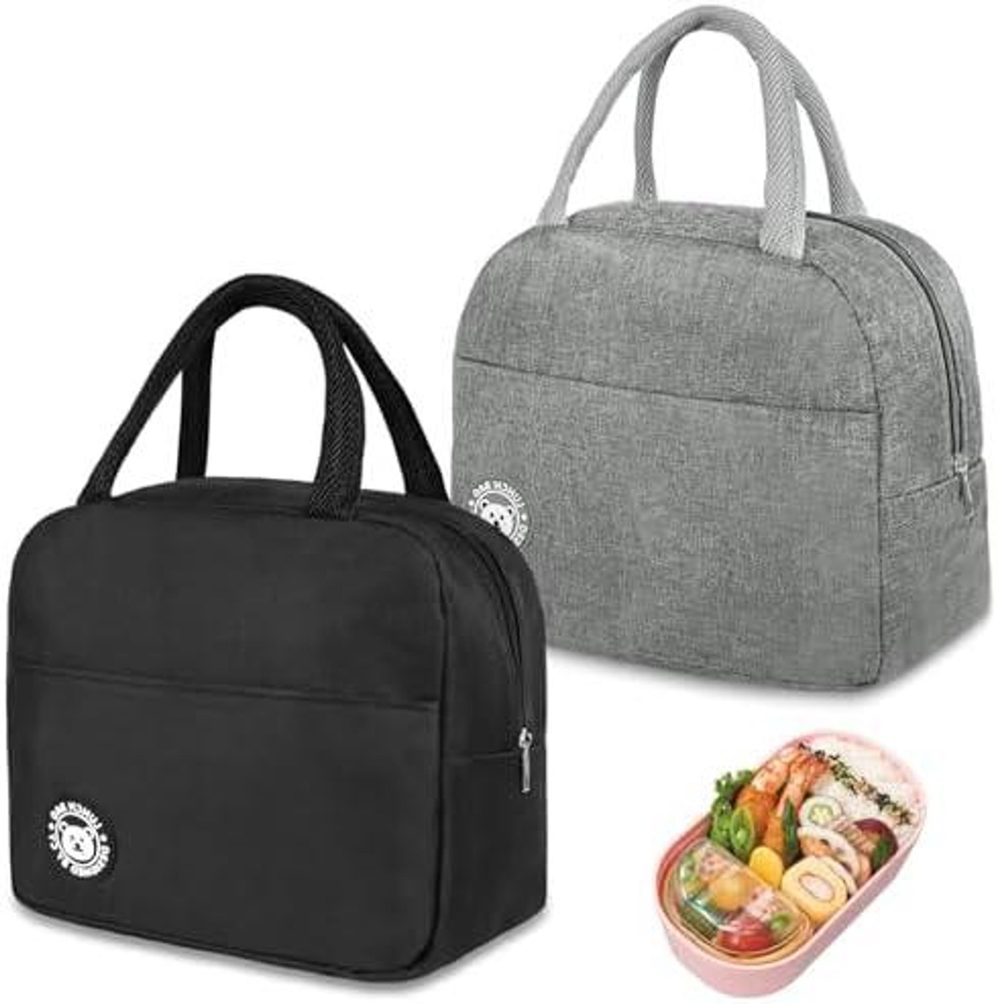 FELIXLEO Lunchbox Kühltasche Klein 5.5L, Faltbar, Folienfutter, Lunchbox Tasche Set, (1-tlg)