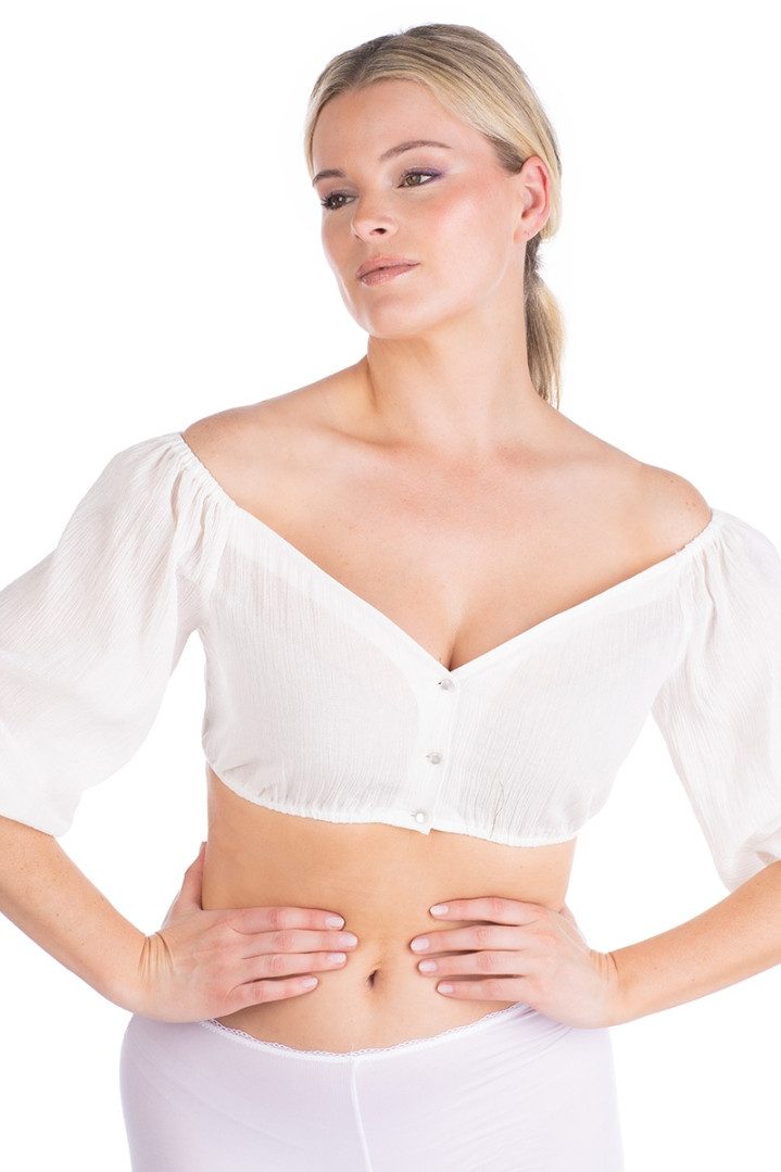 Spieth & Wensky Dirndlbluse Dirndlbluse - KINLEY - offweiß