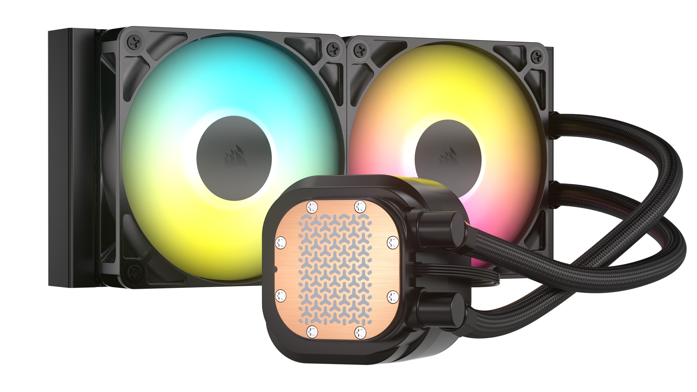 Corsair CPU Kühler NAUTILUS 240 RS ARGB, Flüssig