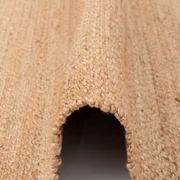Sisalteppich Naturfaser Teppich Jute Salsa Uni, Pergamon, Rechteckig, Höhe: 11 mm
