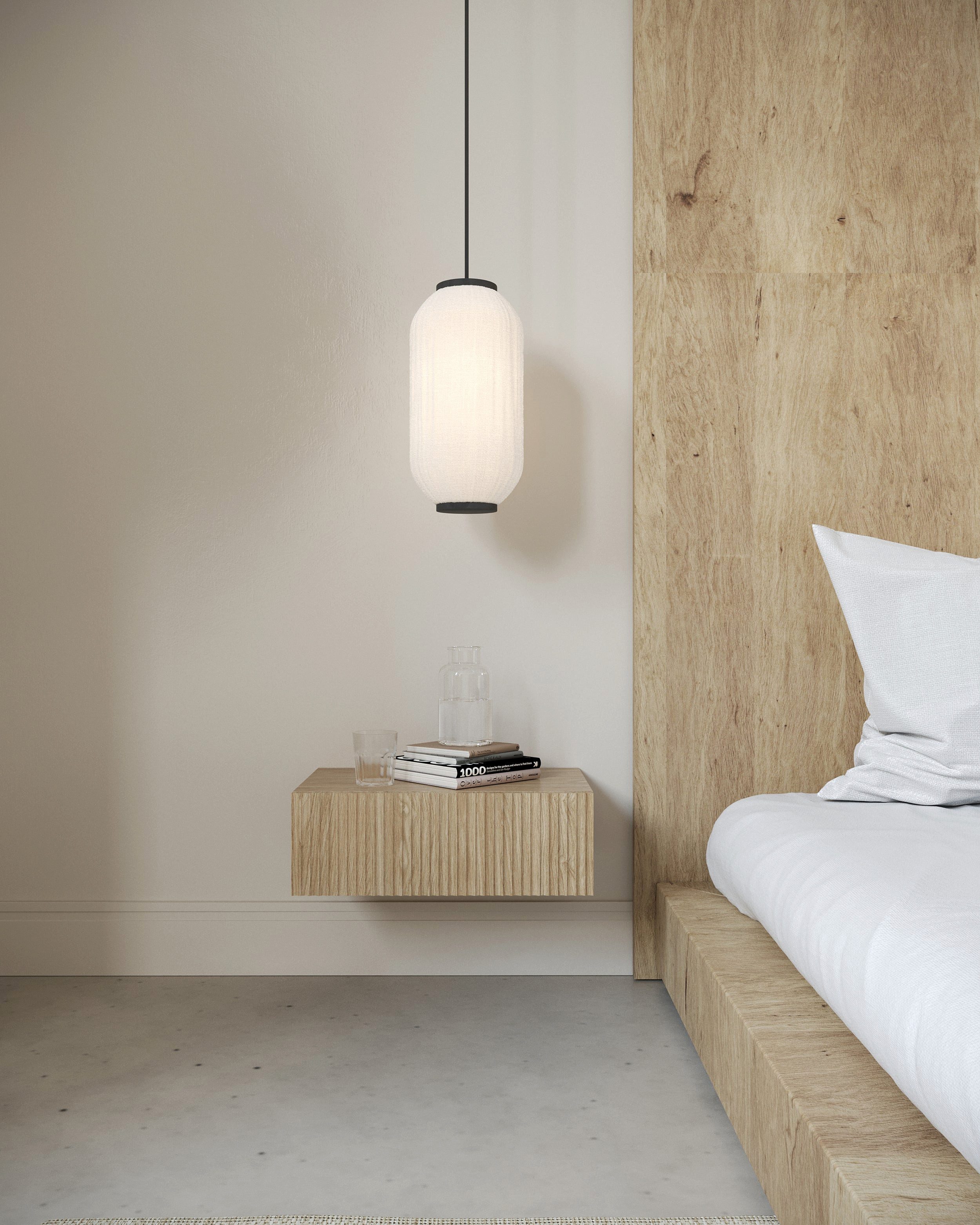 Selsey Nachttisch NOLIE, hängend, Schublade mit Push-to-Open-Funktion, 50 cm