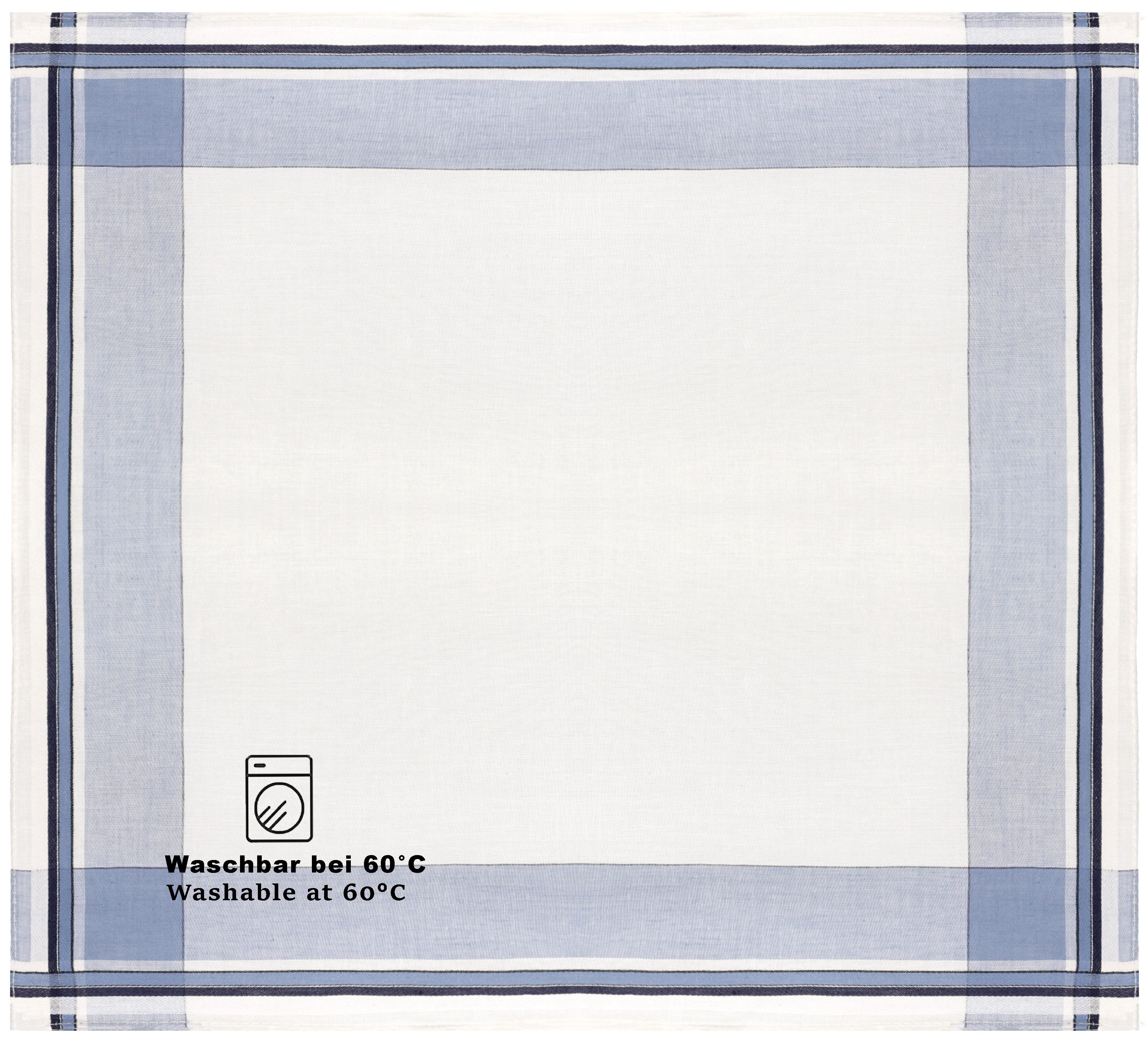 Betz Taschentuch Betz 12 Stück Herren Stoff Taschentücher Set LUX 2 40x40cm – Bild 5 von 5