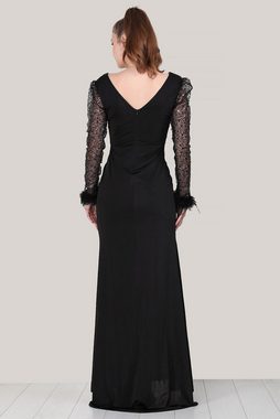 Modabout Abendkleid Langes Maxikleid Sommerkleid für Damen - NELB0588D5221SYH (1-tlg)