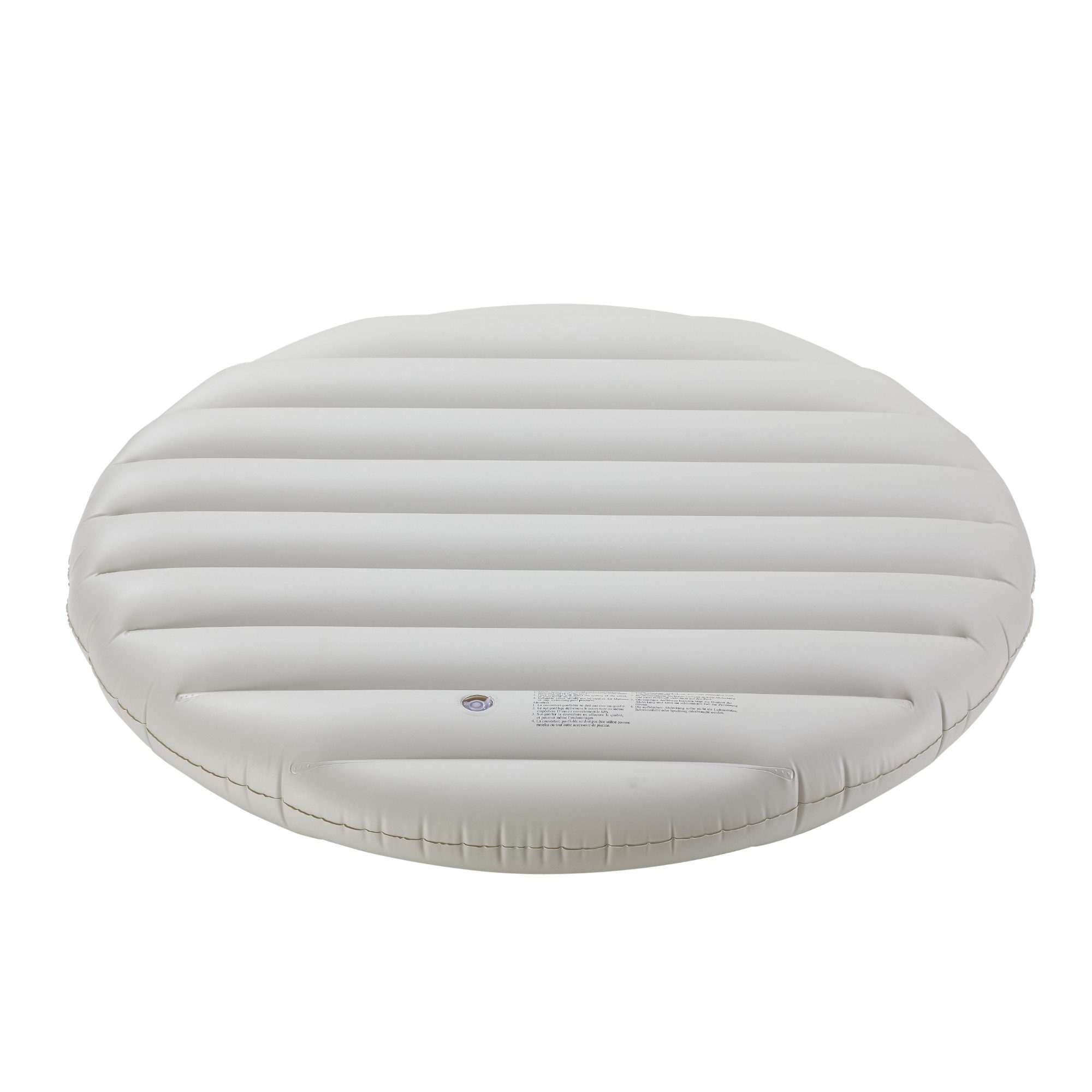 Arebos Pool-Abdeckplane Thermoabdeckung für Whirlpools, Whirlpoolzubehör für Pools, Grau