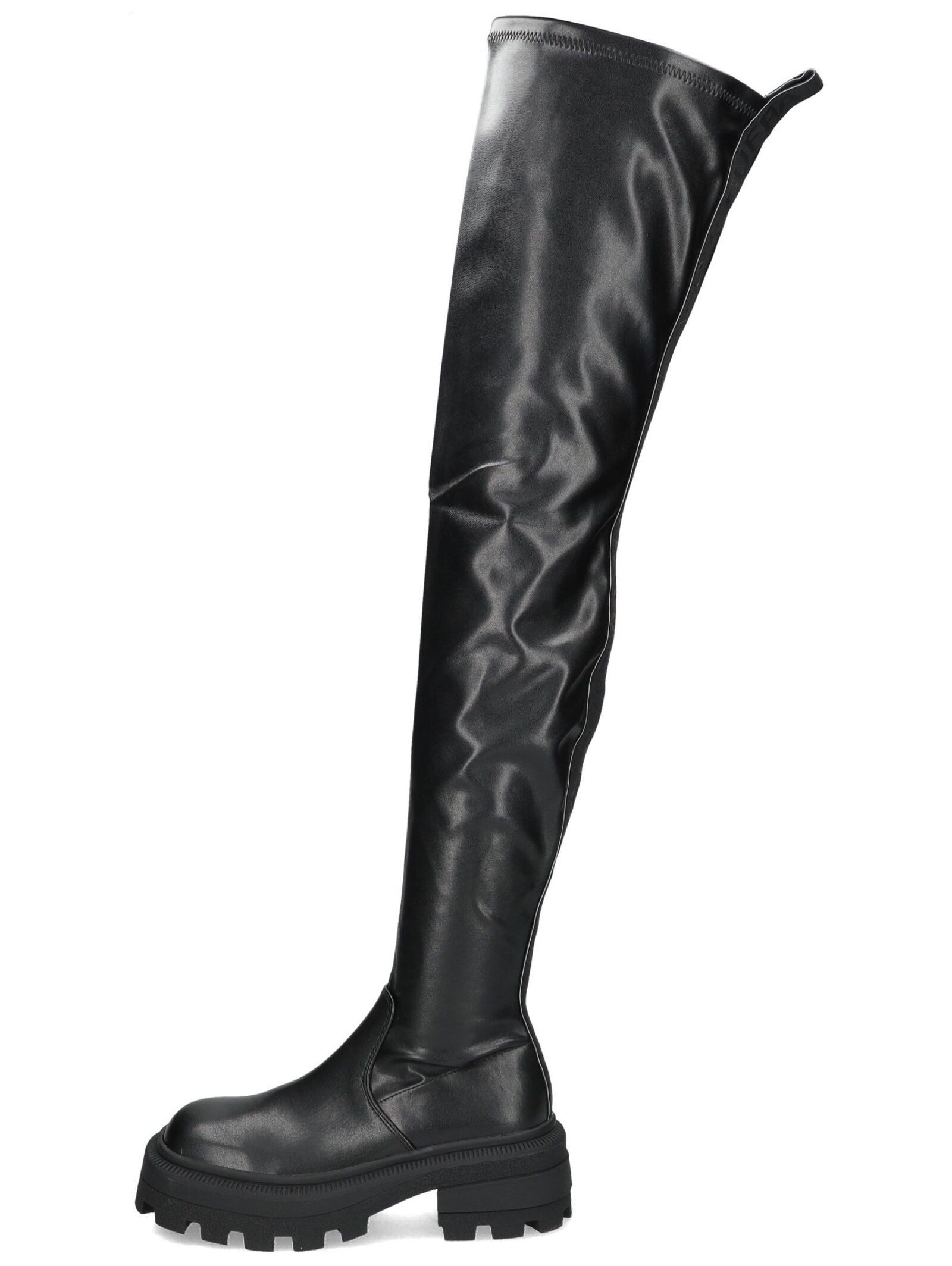 Buffalo Buffalo Stiefel Lederimitat Overkneestiefel