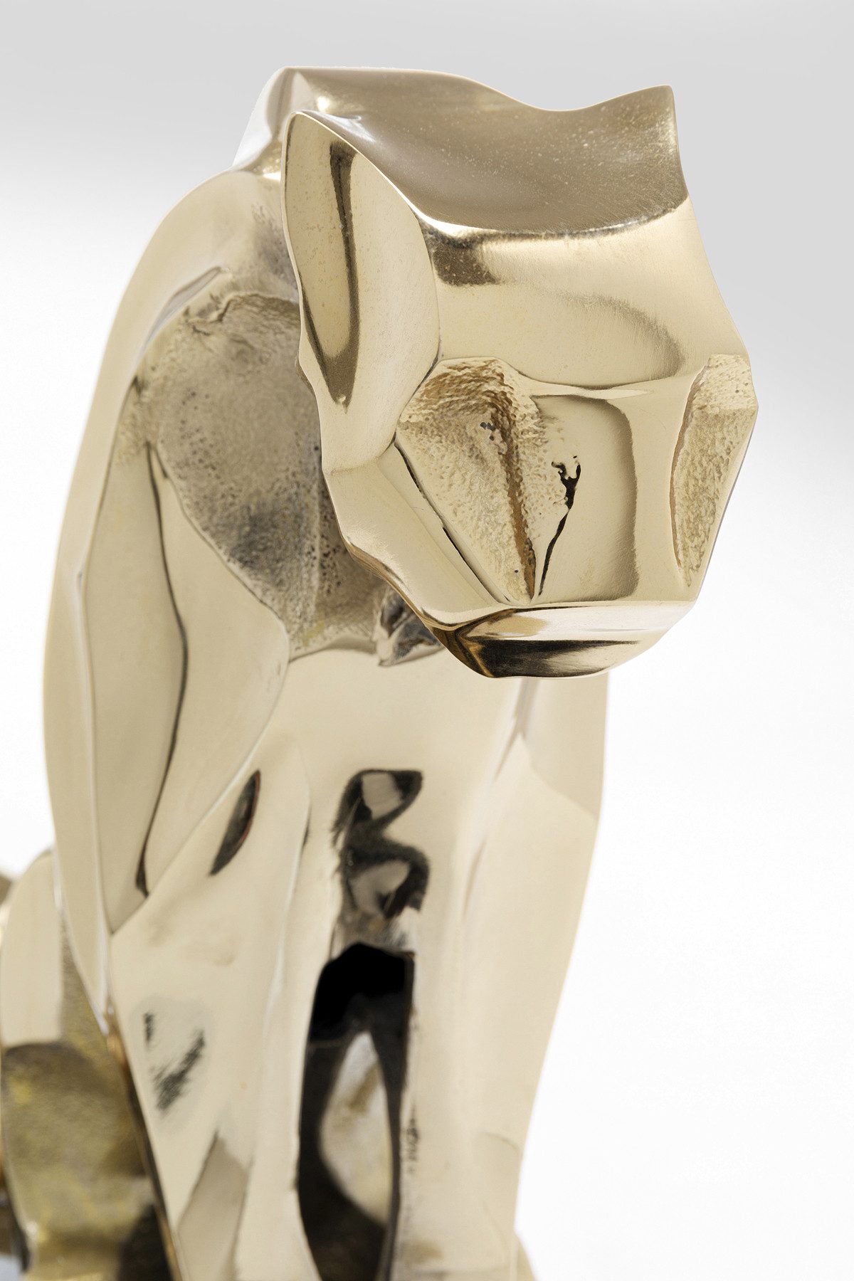 Kare Design Dekofigur Deko Figur Lion on Marble 34cm