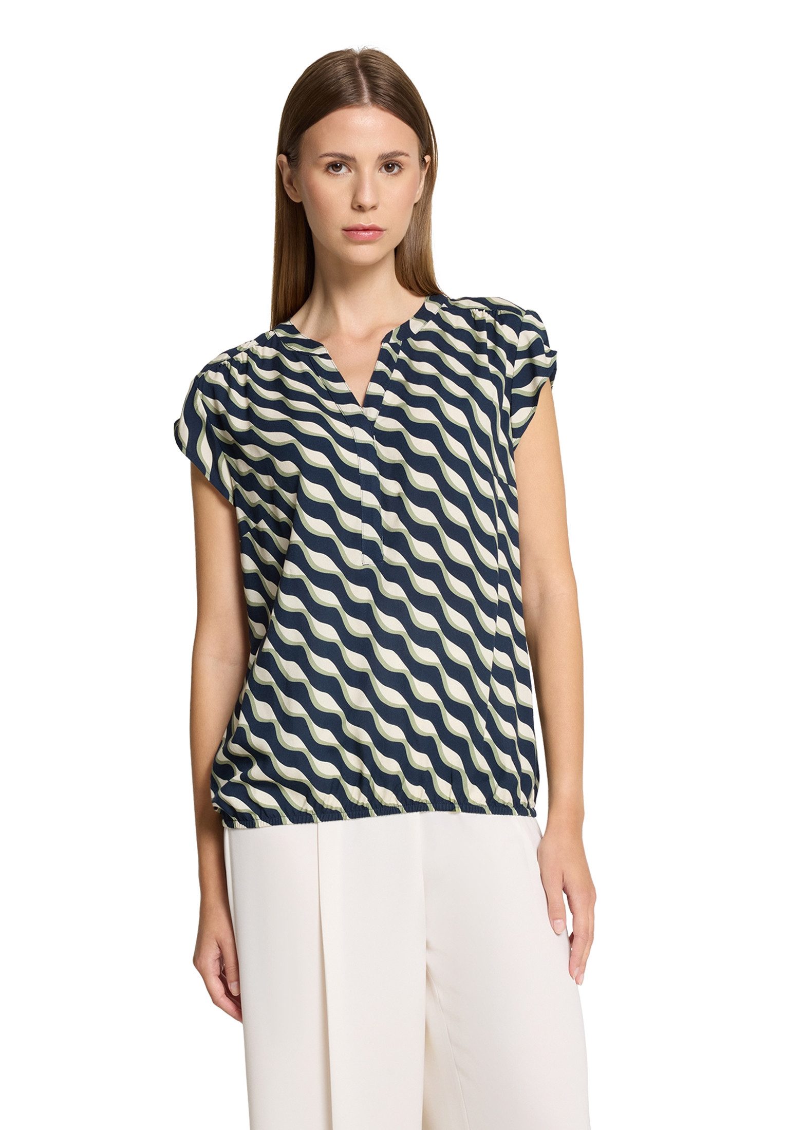 Betty Barclay Schlupfbluse Damen Schlupfbluse kurzarm