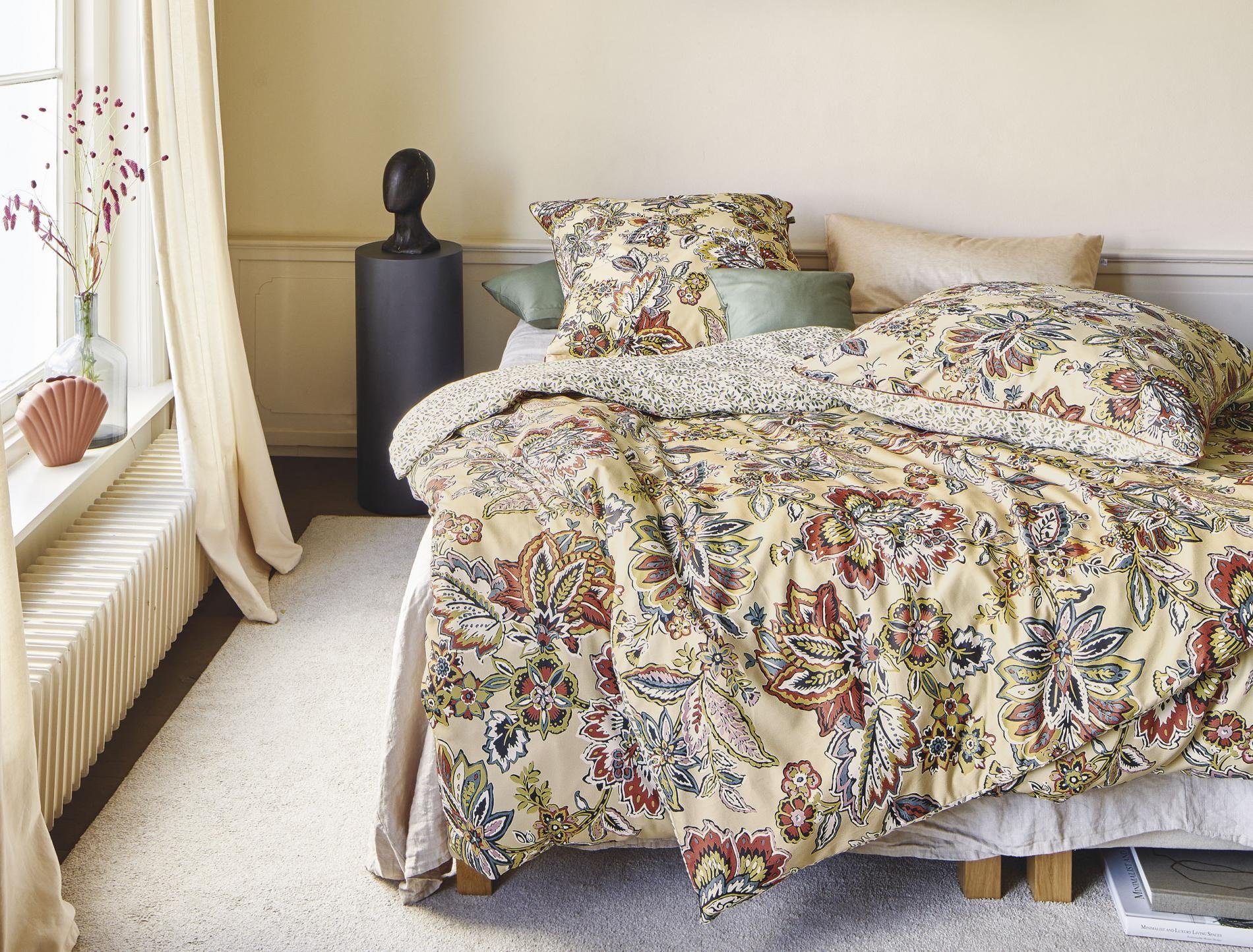 Irisette Wendebettwäsche Crown-K 8381, Mako-Satin, 2 teilig, edel und hochwertig