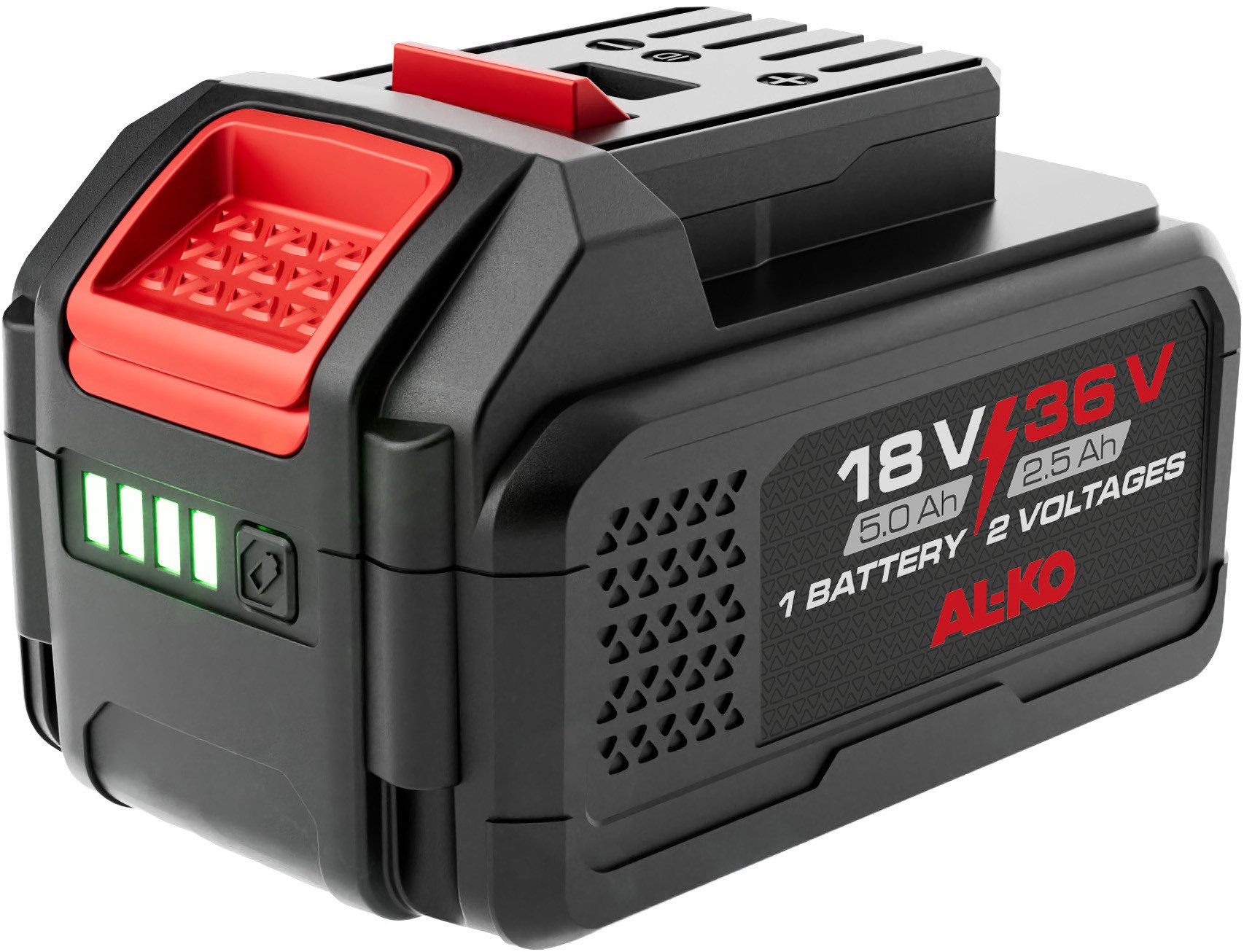 AL-KO AKKU 18 V / 36 V B100.6 Li - 5 Ah / 2.5 Ah Akku