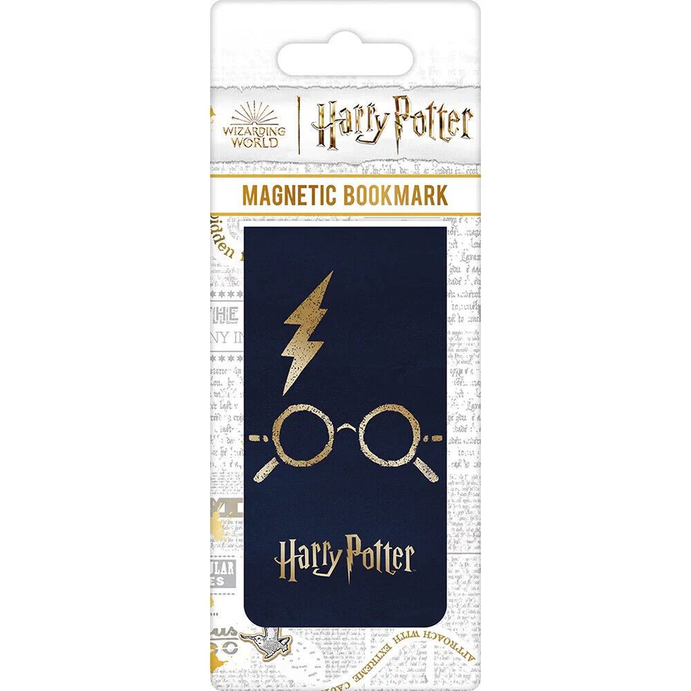 Magnet Harry Potter - Symbole - magnetisches Lesezeichen - 9x4,5 cm