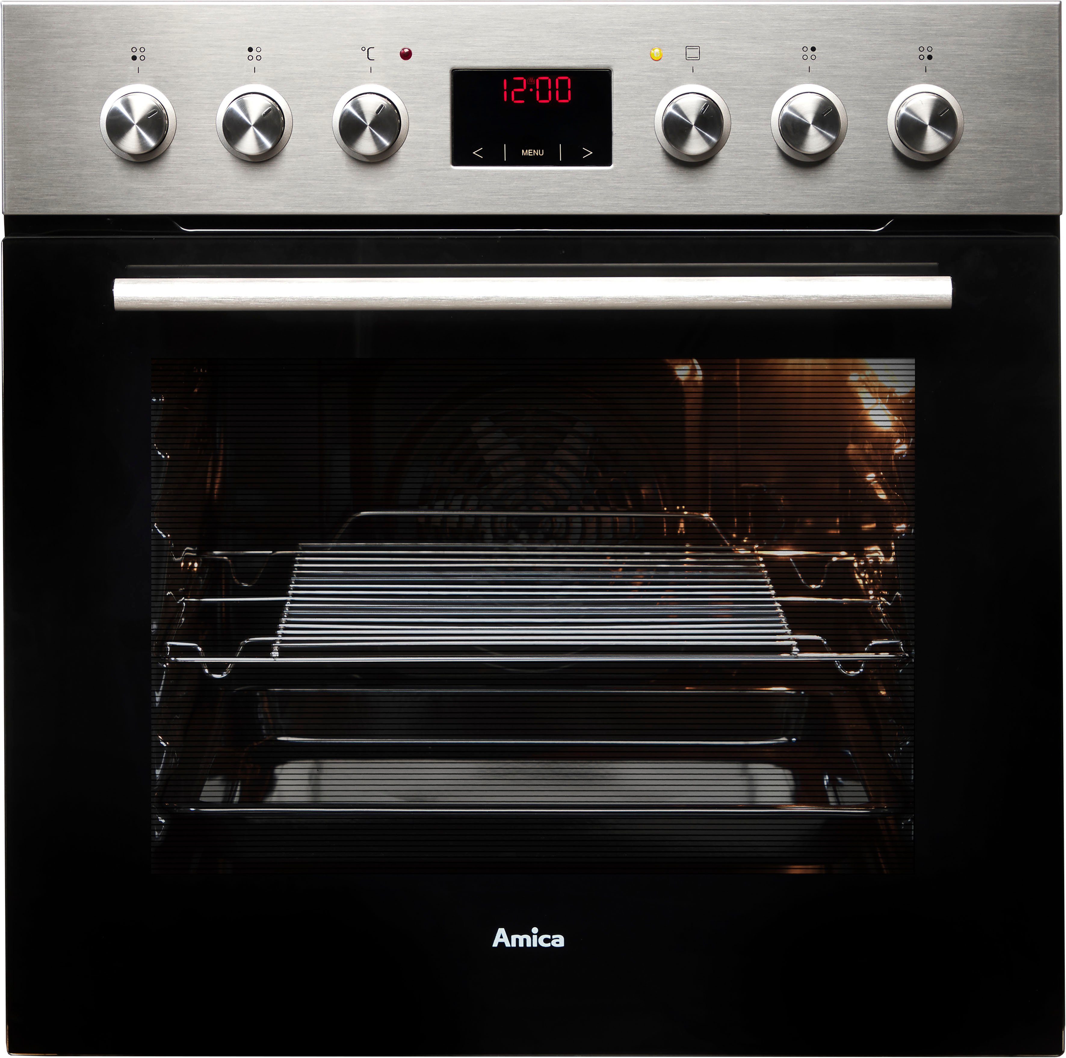 Amica Elektro-Herd-Set EHC 933 333 E, Steam Clean, Zuverlässiger Kochkomfort für den täglichen Küchenalltag