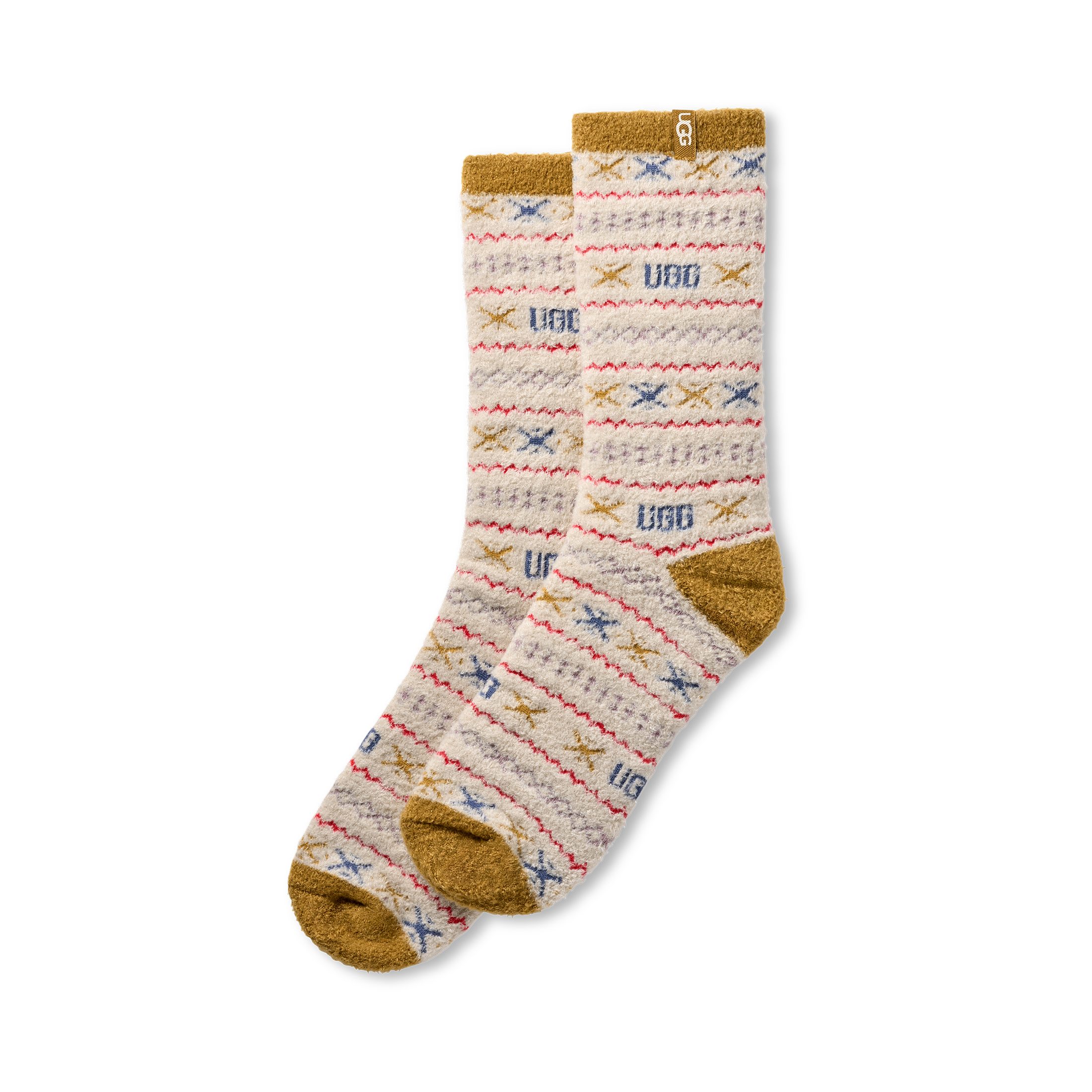 UGG Носки Leslie Graphic Crew Sock (1-Paar) Stricksocken mit Logoverzierung