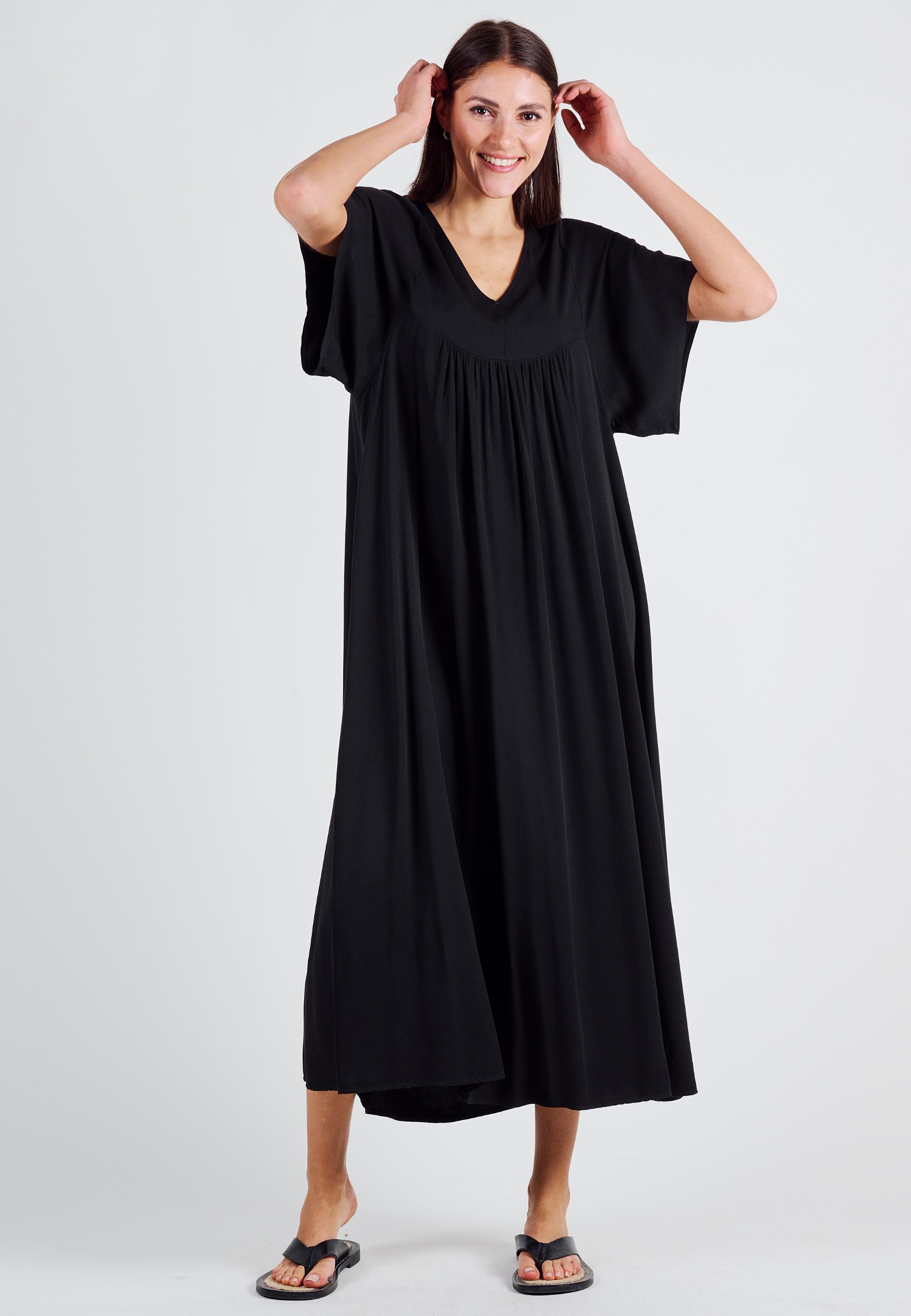 Andijamo-Fashion Maxikleid SOFT LINE Locker geschnittenes günstig online kaufen