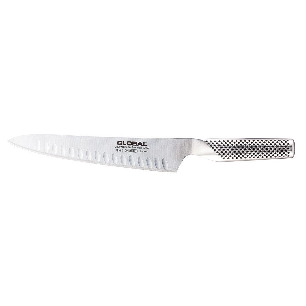GLOBAL Tranchiermesser Tranchiermesser Kullen 21 cm G-82