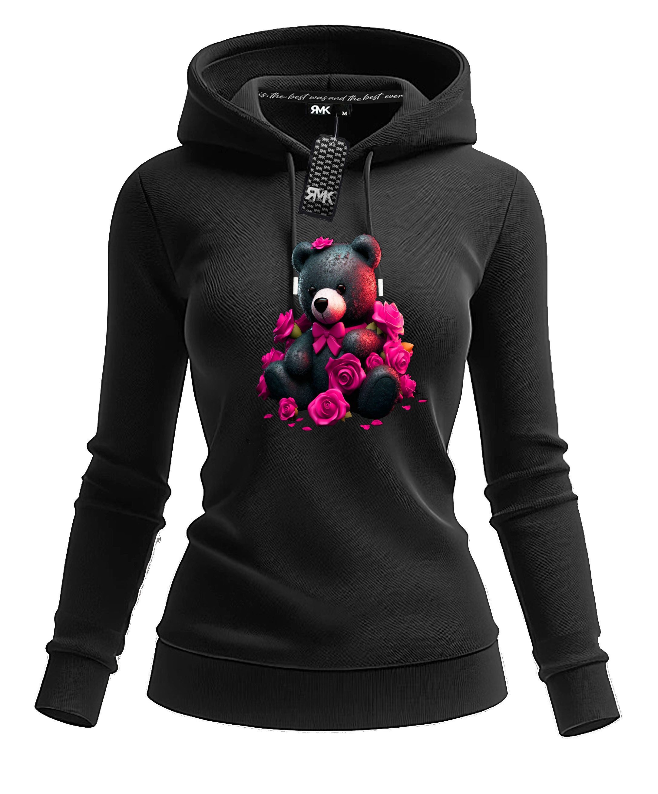 Rosen Hoodie Blumen Pulli Sweatshirt Mit Rosenmuster Blumen Hoodie