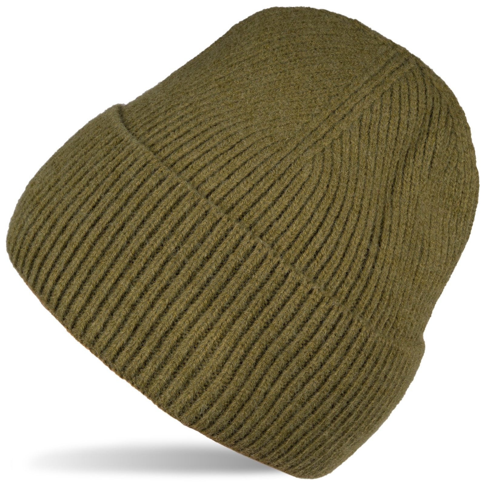 styleBREAKER Strickmütze Strickmütze mit Rippenmuster (1-St)