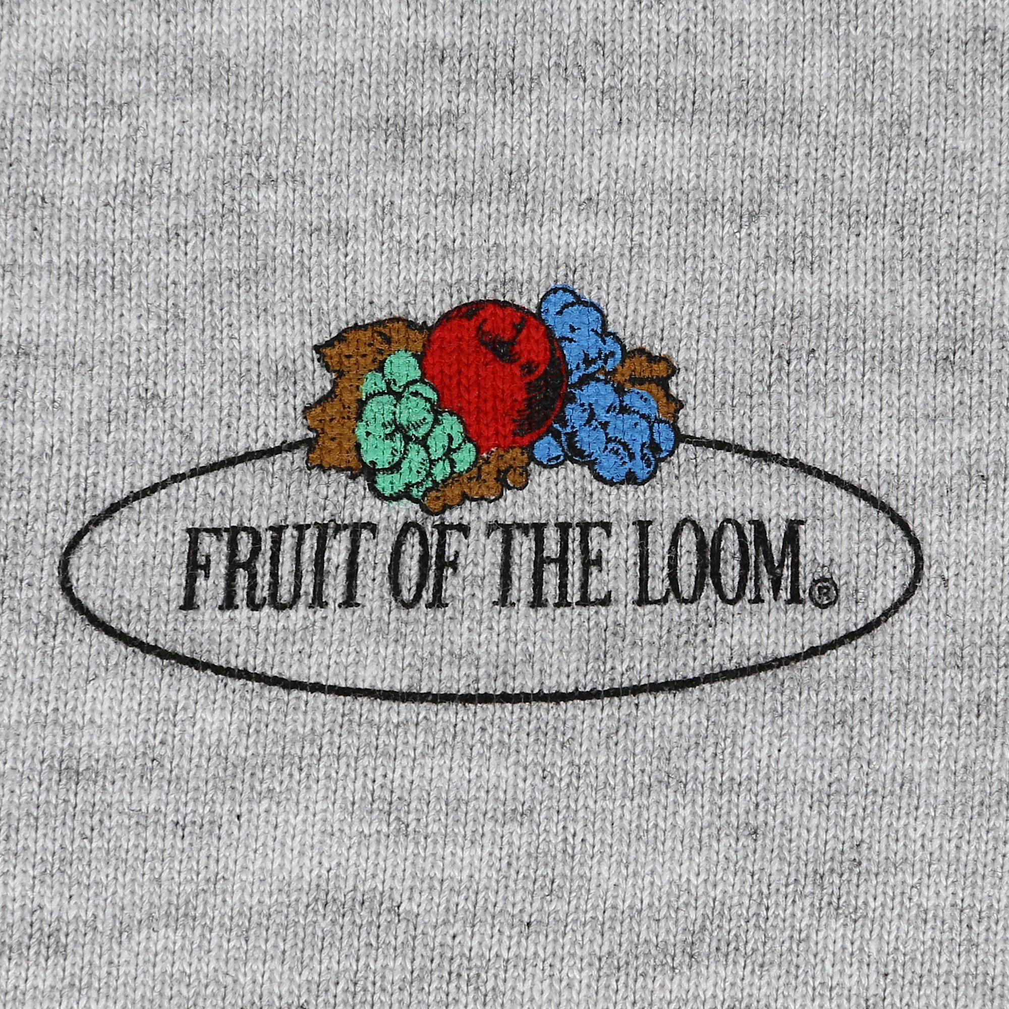 graumeliert of Damen T-Shirt the Rundhalsshirt mit Vintage-Logo Loom Fruit
