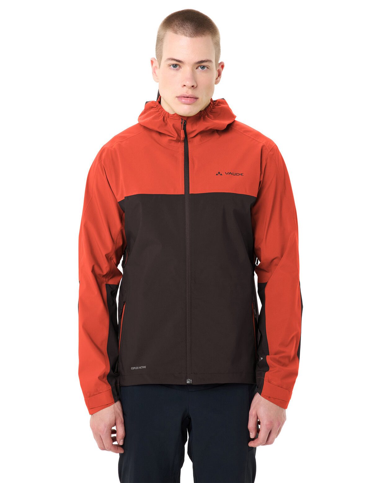 VAUDE Outdoorjacke Men's Moab Rain Jacket (1-St) atmungsaktive Regenjacke