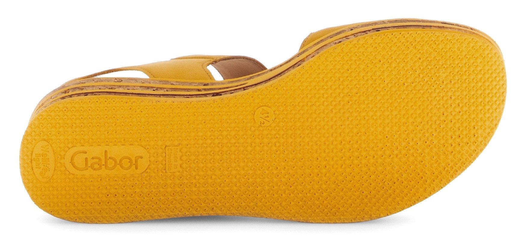 Gabor Keilsandalette, Sommerschuh, Sandale, Keilabsatz, mit großer Zierschnalle