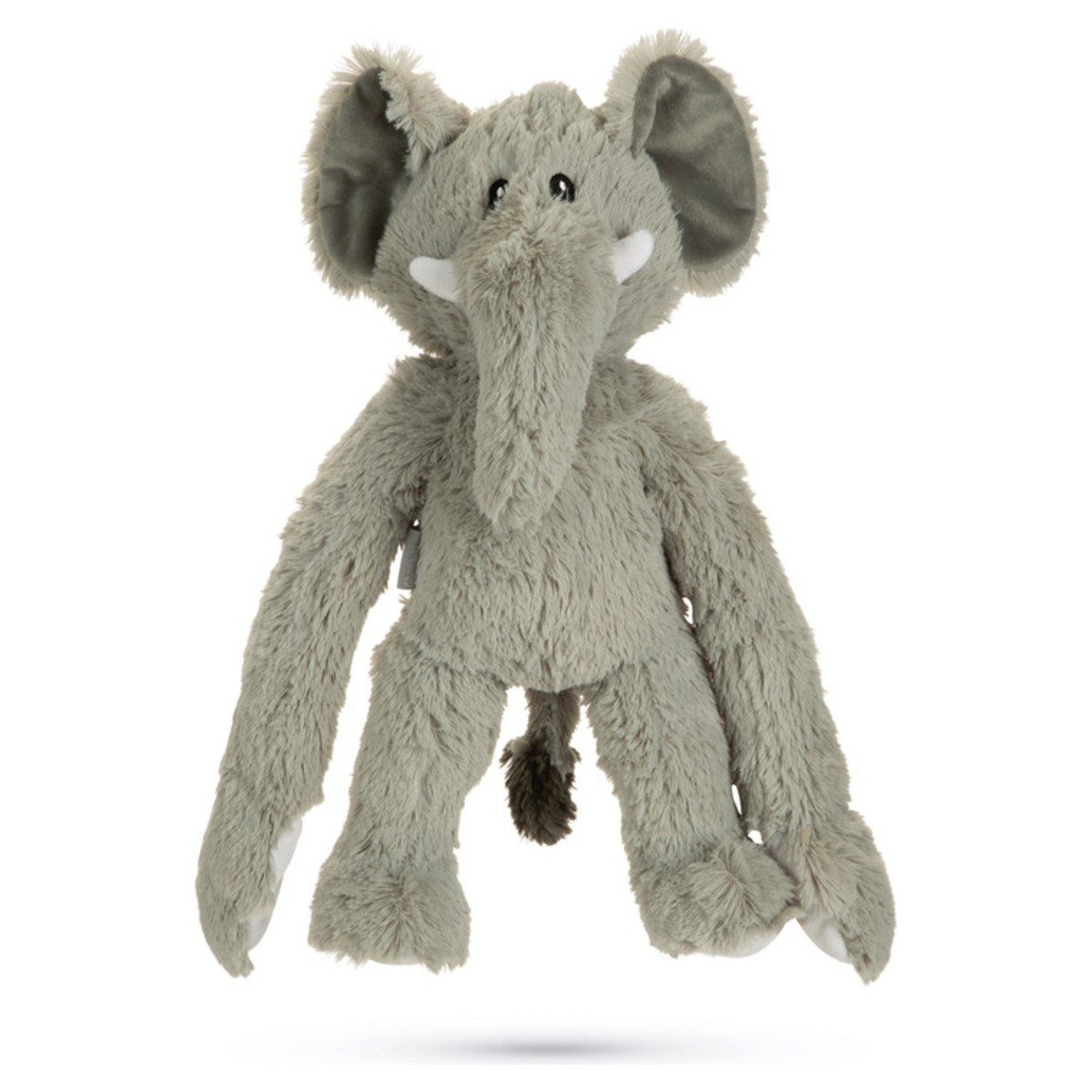Beeztees Tierkuscheltier Hundespielzeug Plüsch Elefant James grau