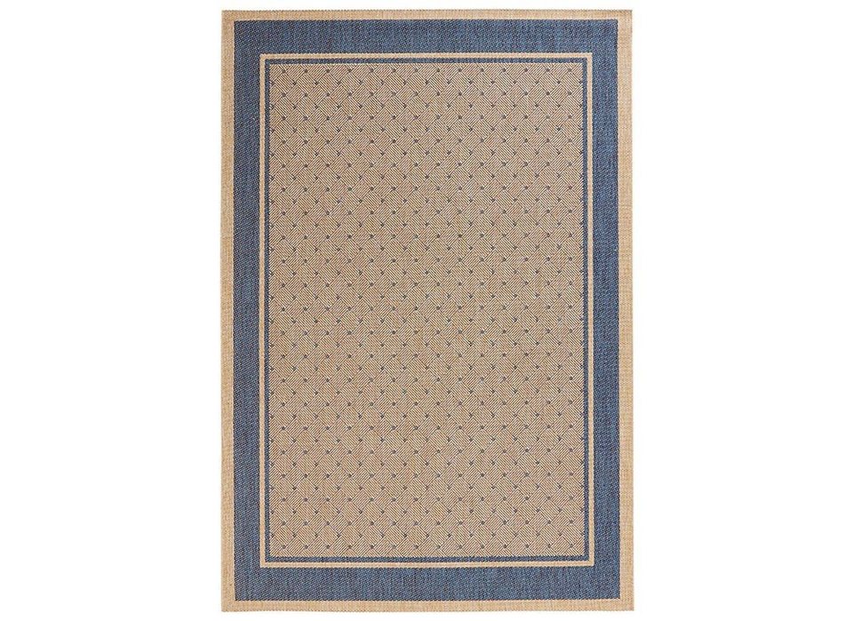 Teppich Flachgewebe Teppich Classy Blau, HANSE Home, rechteckig, Höhe: 8 mm