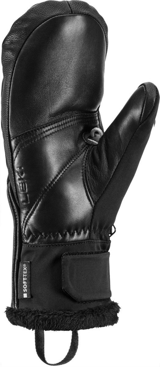 Leki Skihandschuhe Leki Vallarta 3D Woman Mitt Damen Skihandschuhe Fäustlinge 654805501
